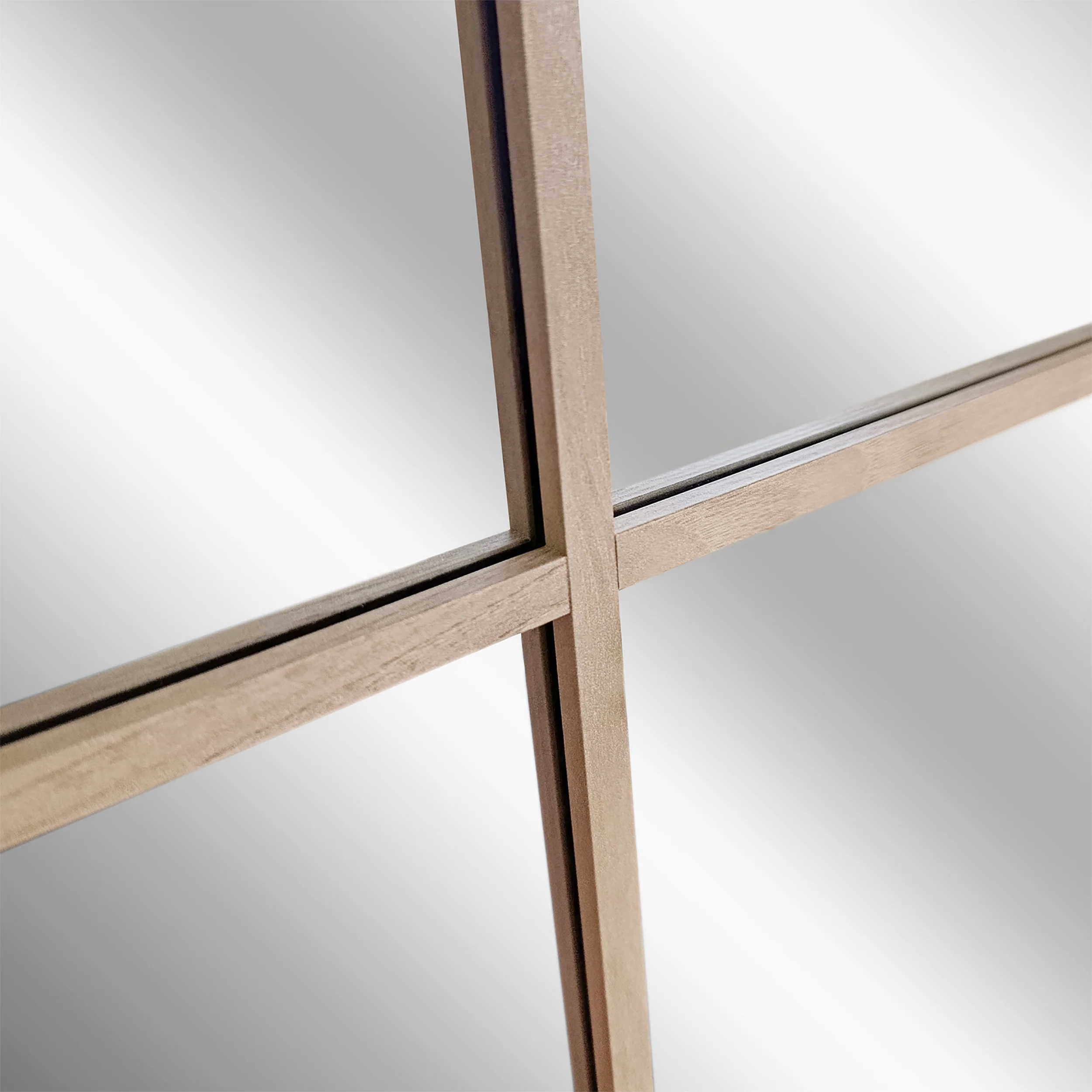 Lustro wiszące w ramie Conny 150x60 cm dębowe - Image 6