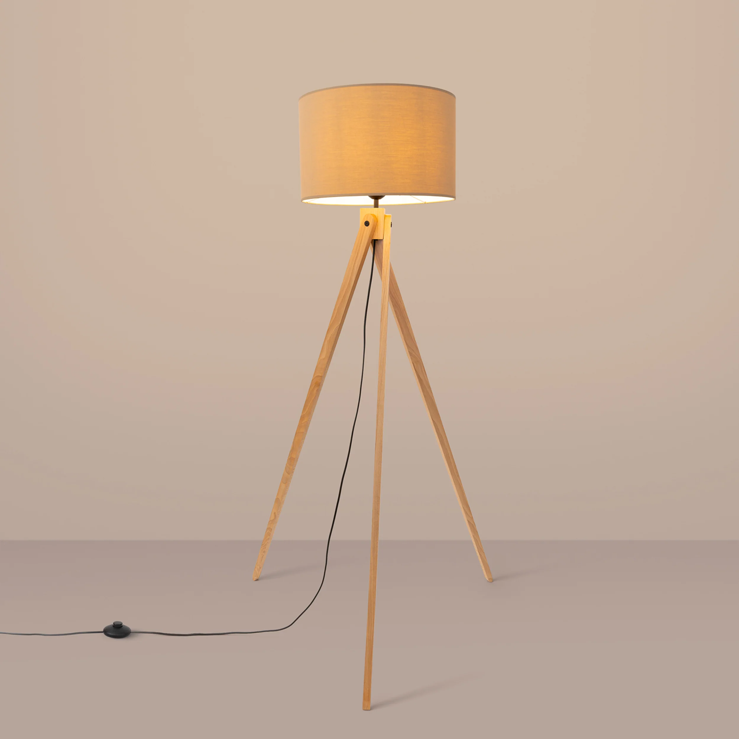 Lampa podłogowa Natt taupe - Image 3