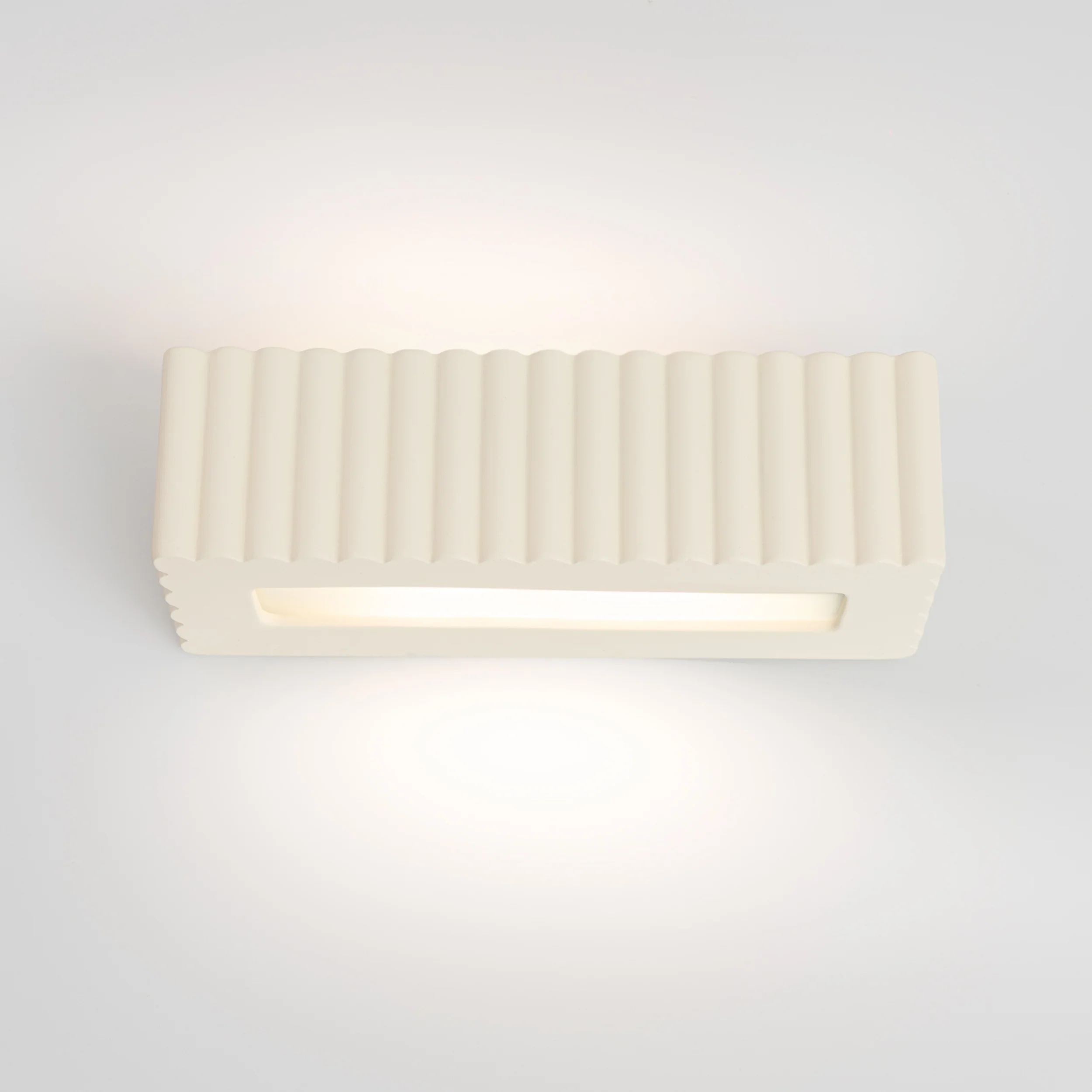 Kinkiet ceramiczny Rigata beżowy - Image 10