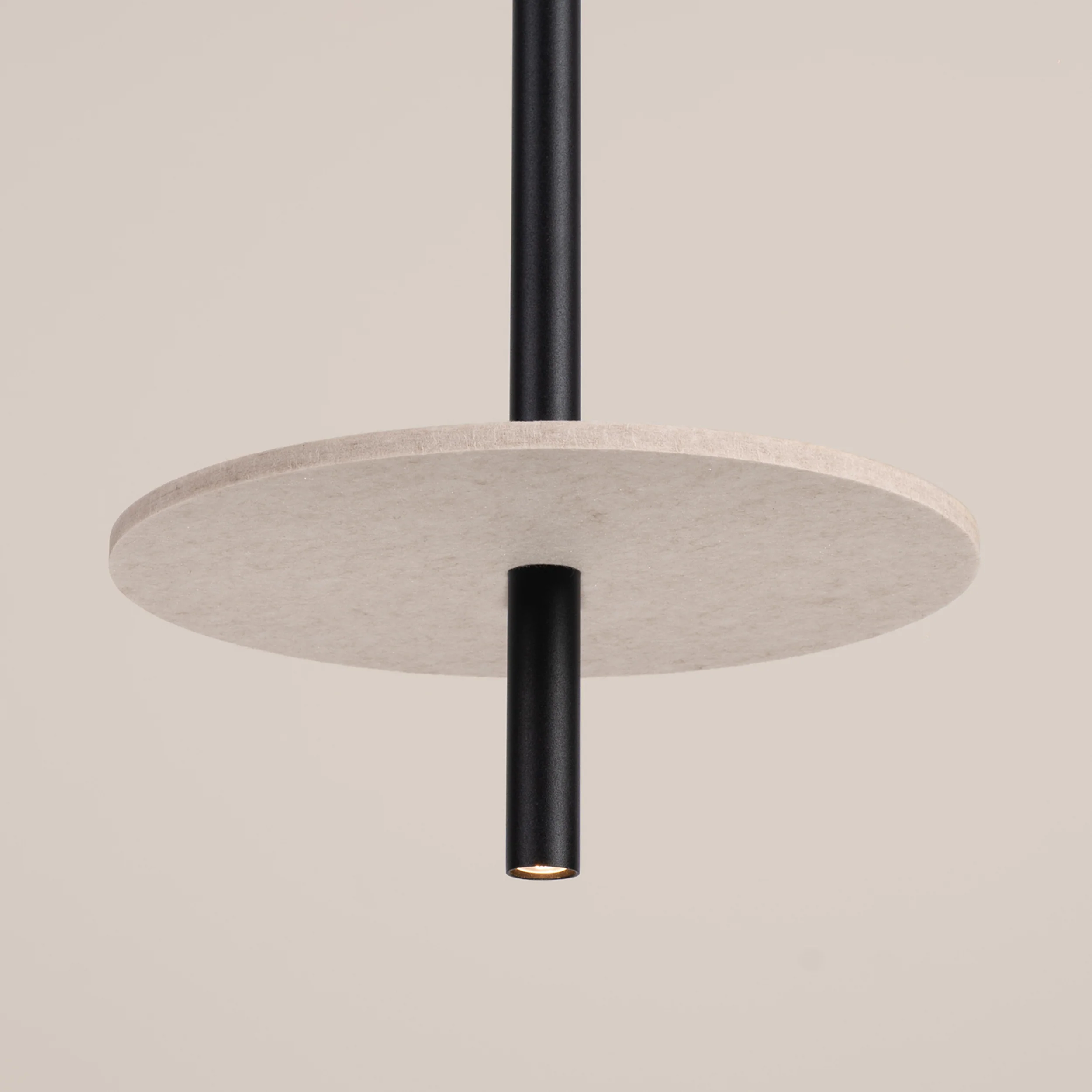 Lampa wisząca Feltro czarna/beżowa - Image 13