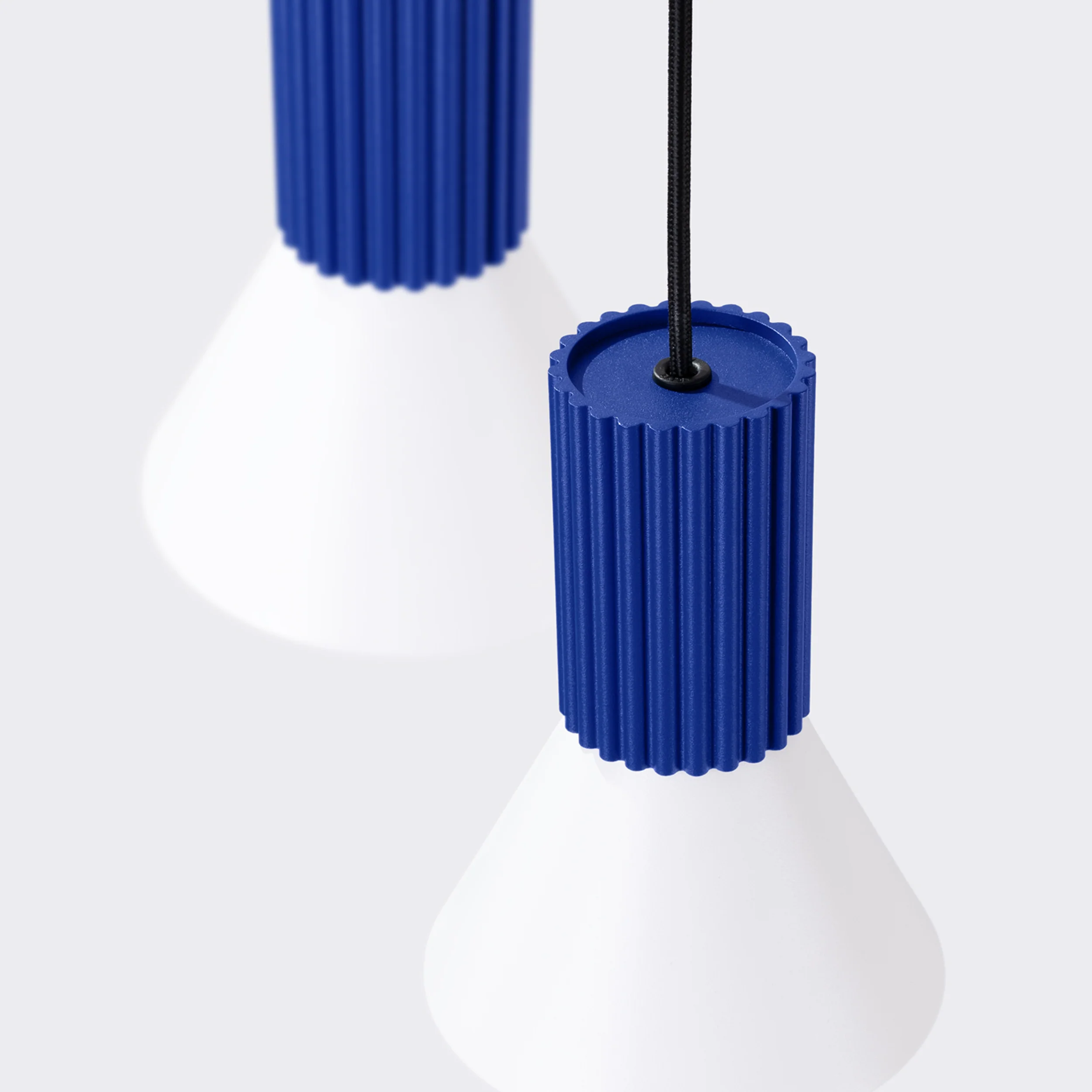 Lampa wisząca Estria x3 biała/ultramaryna - Image 12
