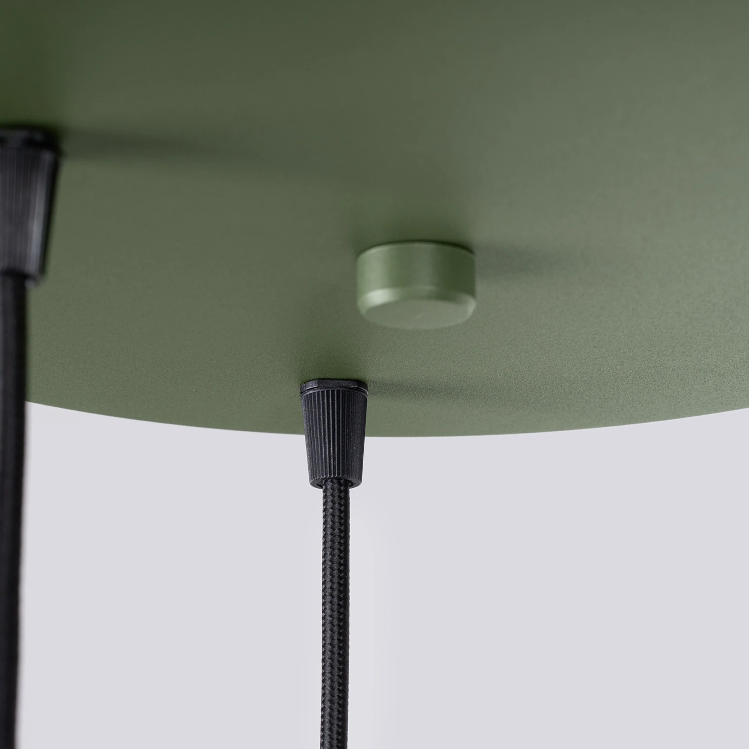Lampa wisząca Estria x3 beżowa/zielona oliwka - Image 10