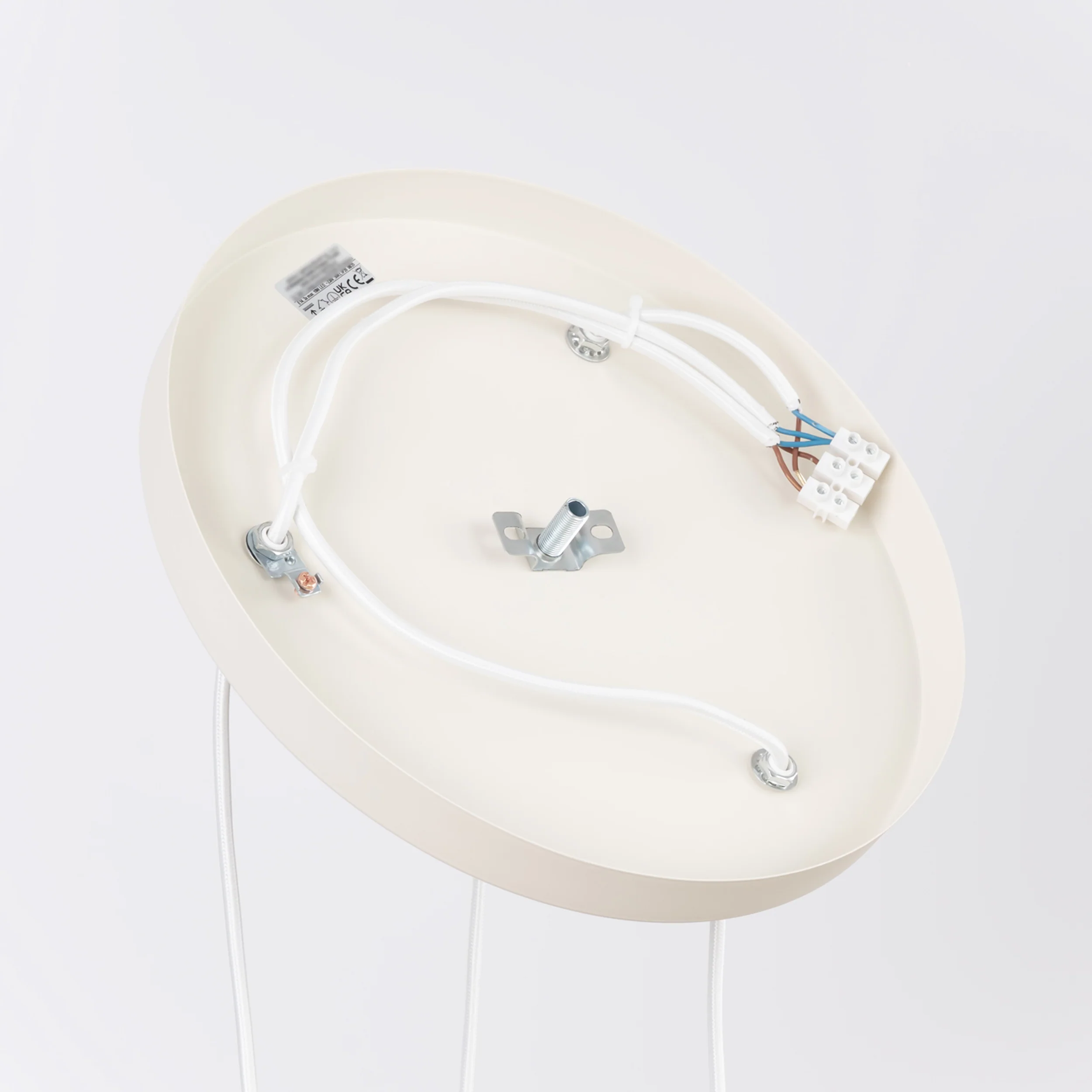 Lampa wisząca Estria x3 beżowa - Image 7