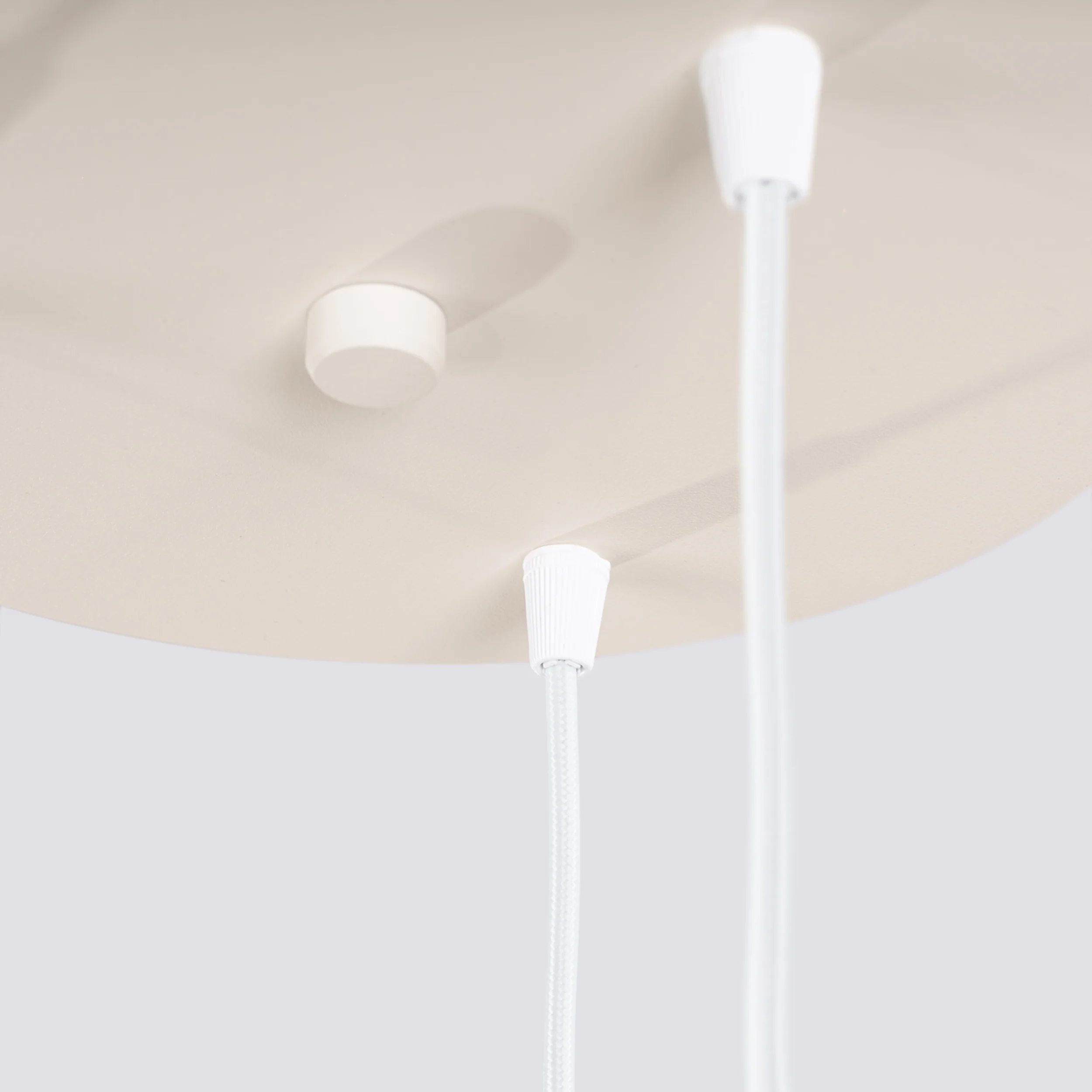 Lampa wisząca Estria x3 beżowa - Image 9