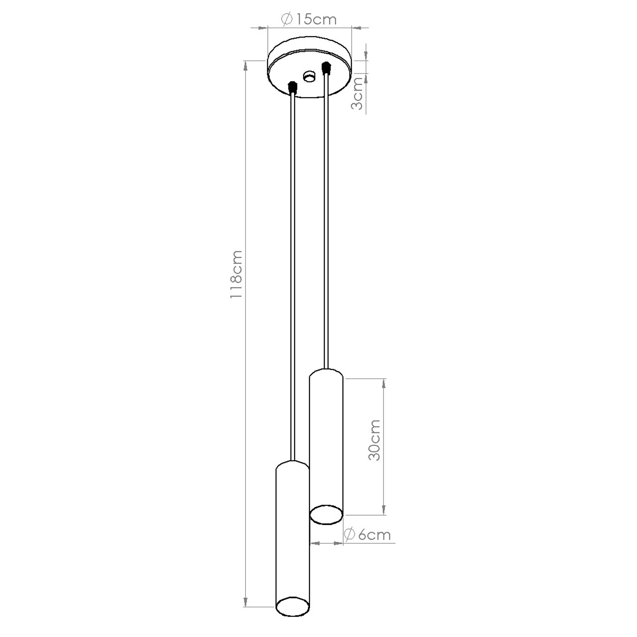 Lampa wisząca Lagos x2 biała - Image 13