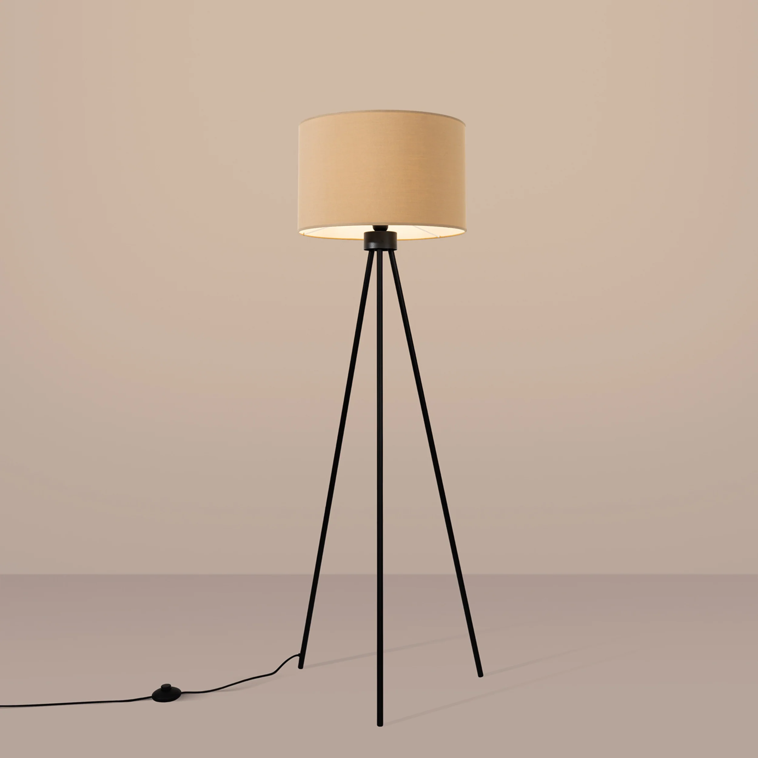Lampa podłogowa Nevia taupe - Image 9