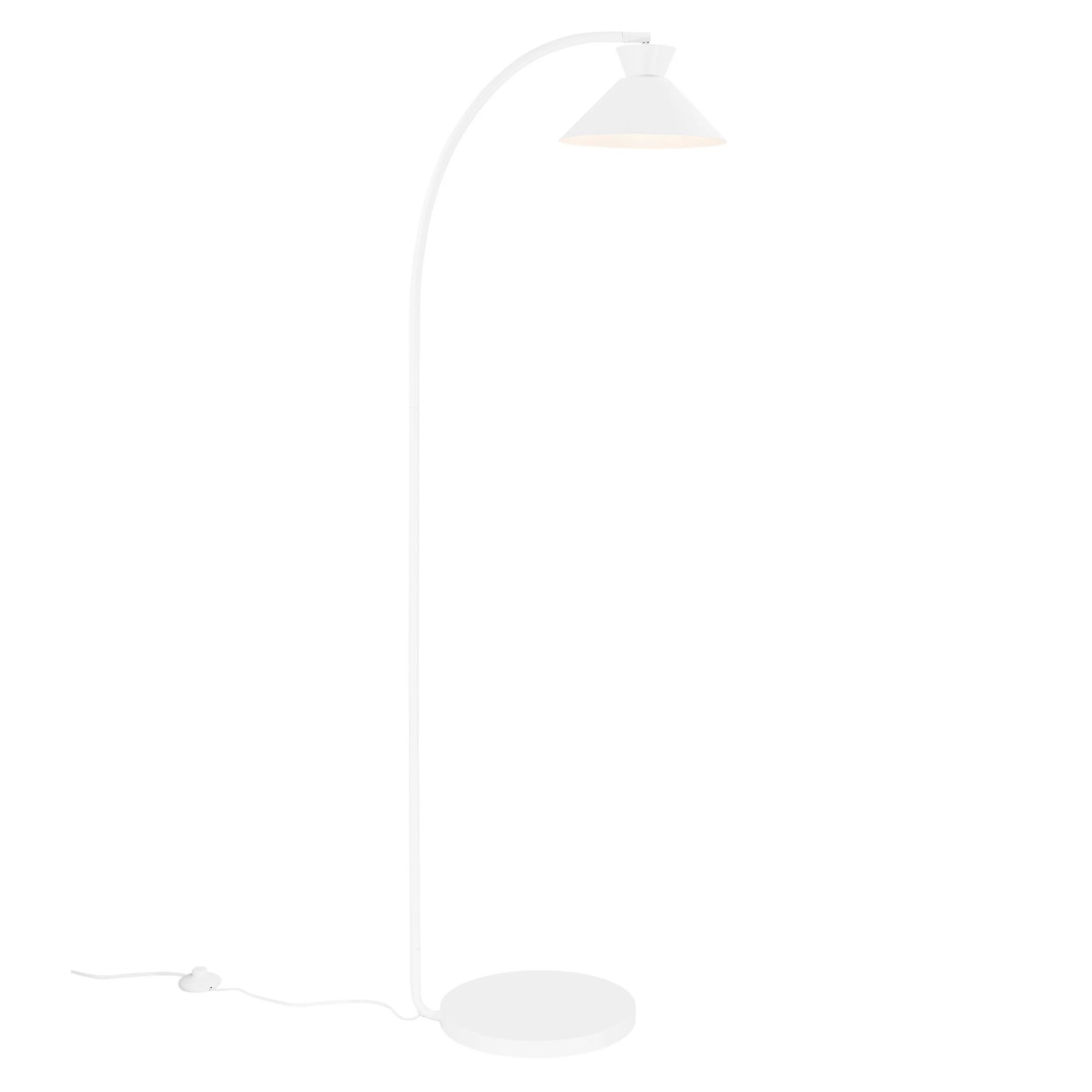 Lampa podłogowa Dial biała - Image 2