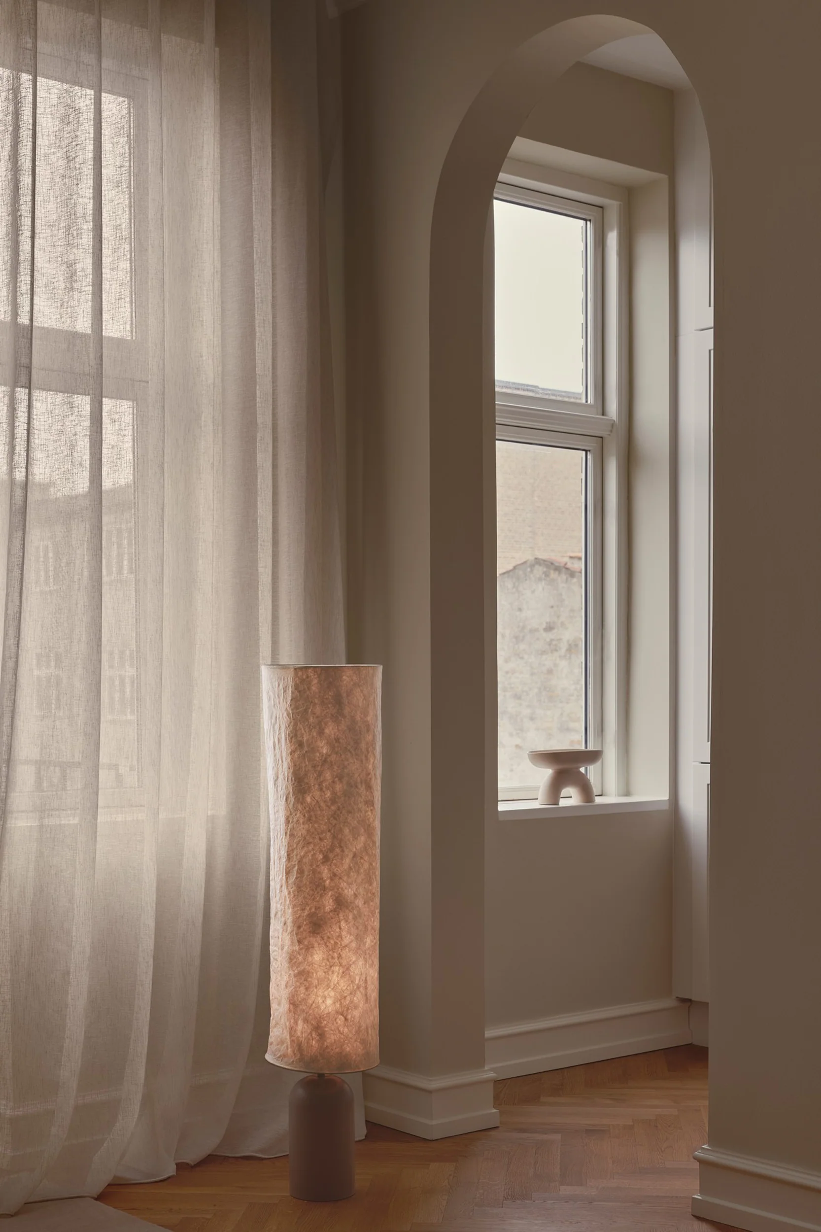 Lampa stojąca Talli beżowa - Image 3