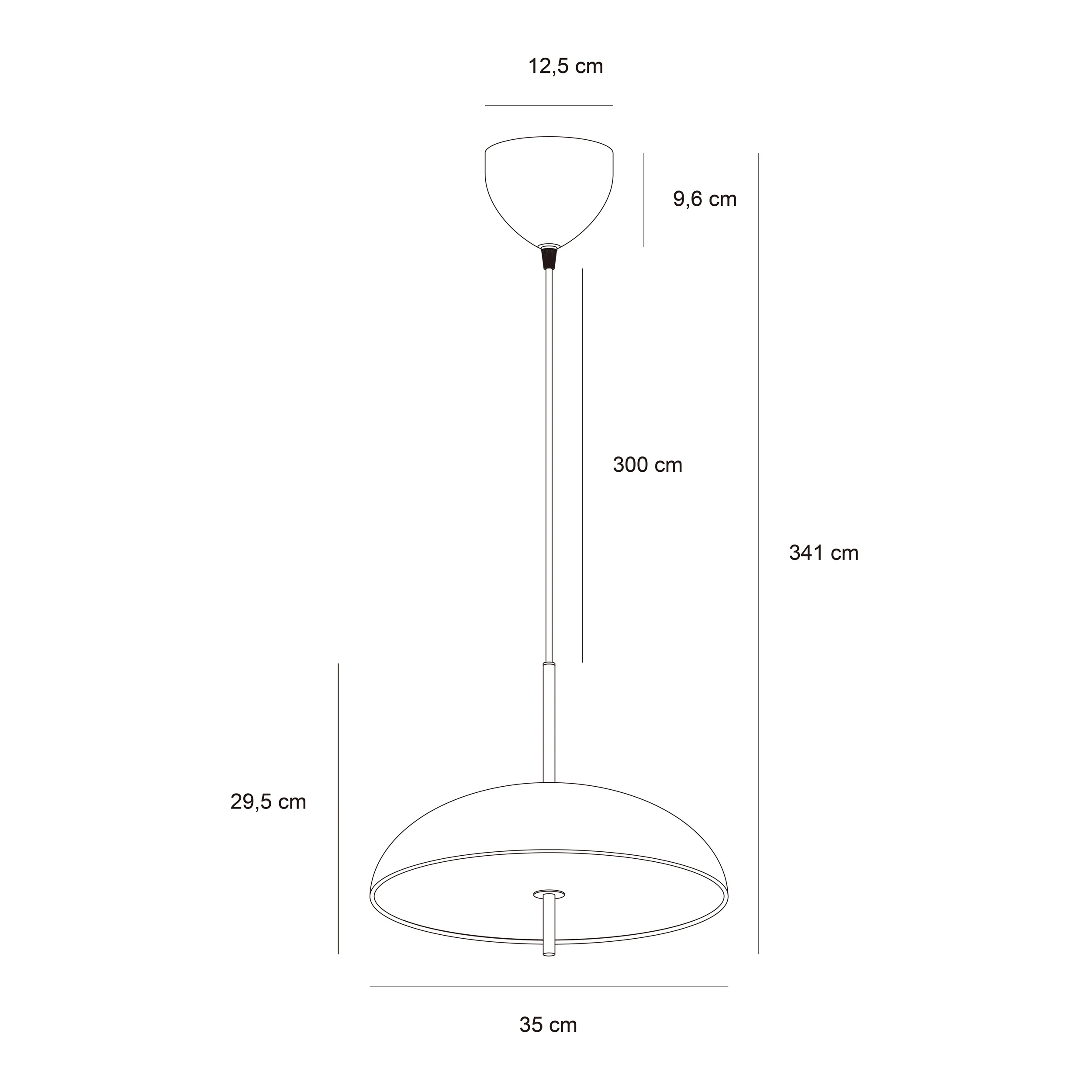 Lampa wisząca Versale cappuccino - Image 3