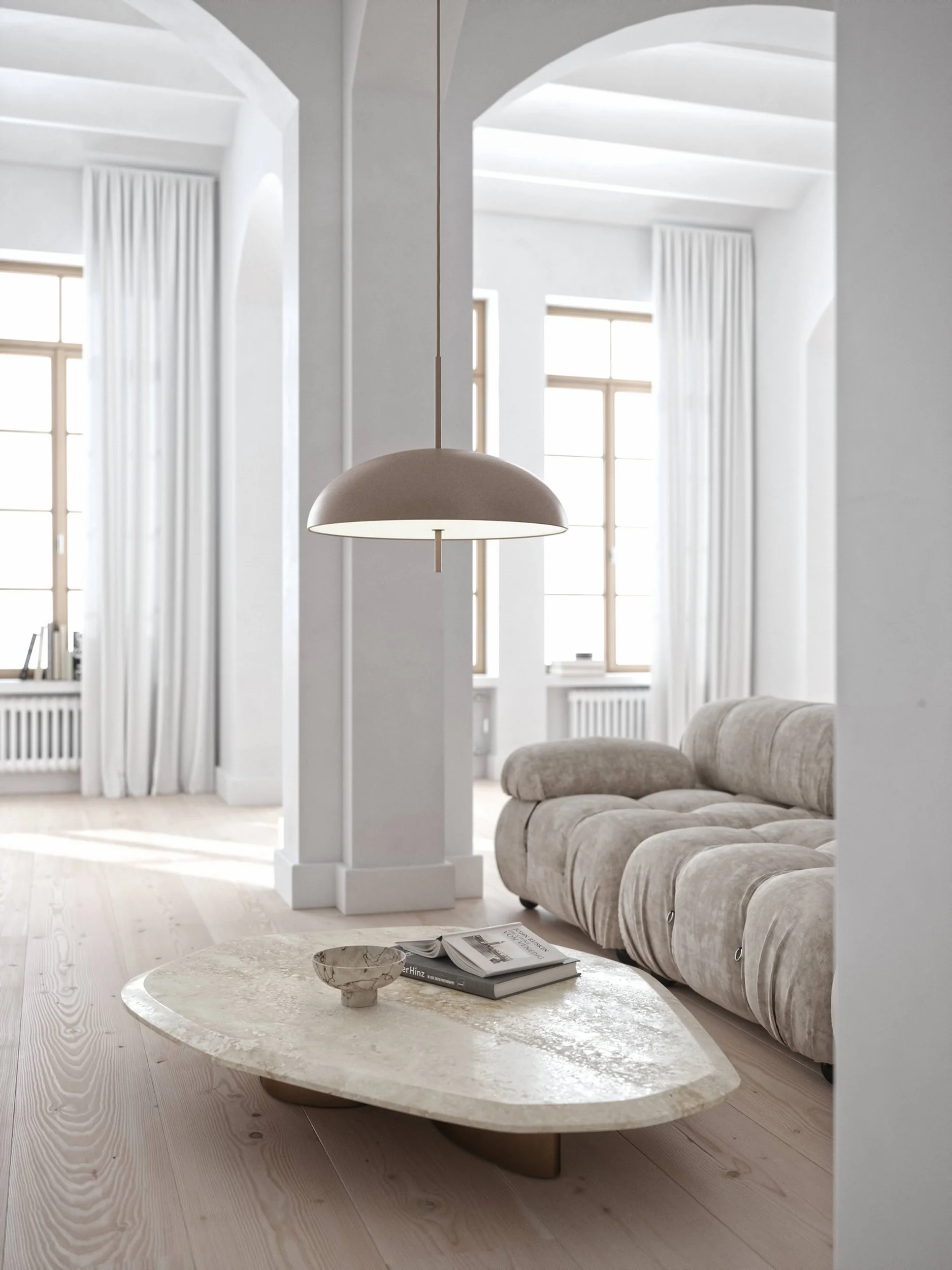 Lampa wisząca Versale kaszmirowa - Image 5
