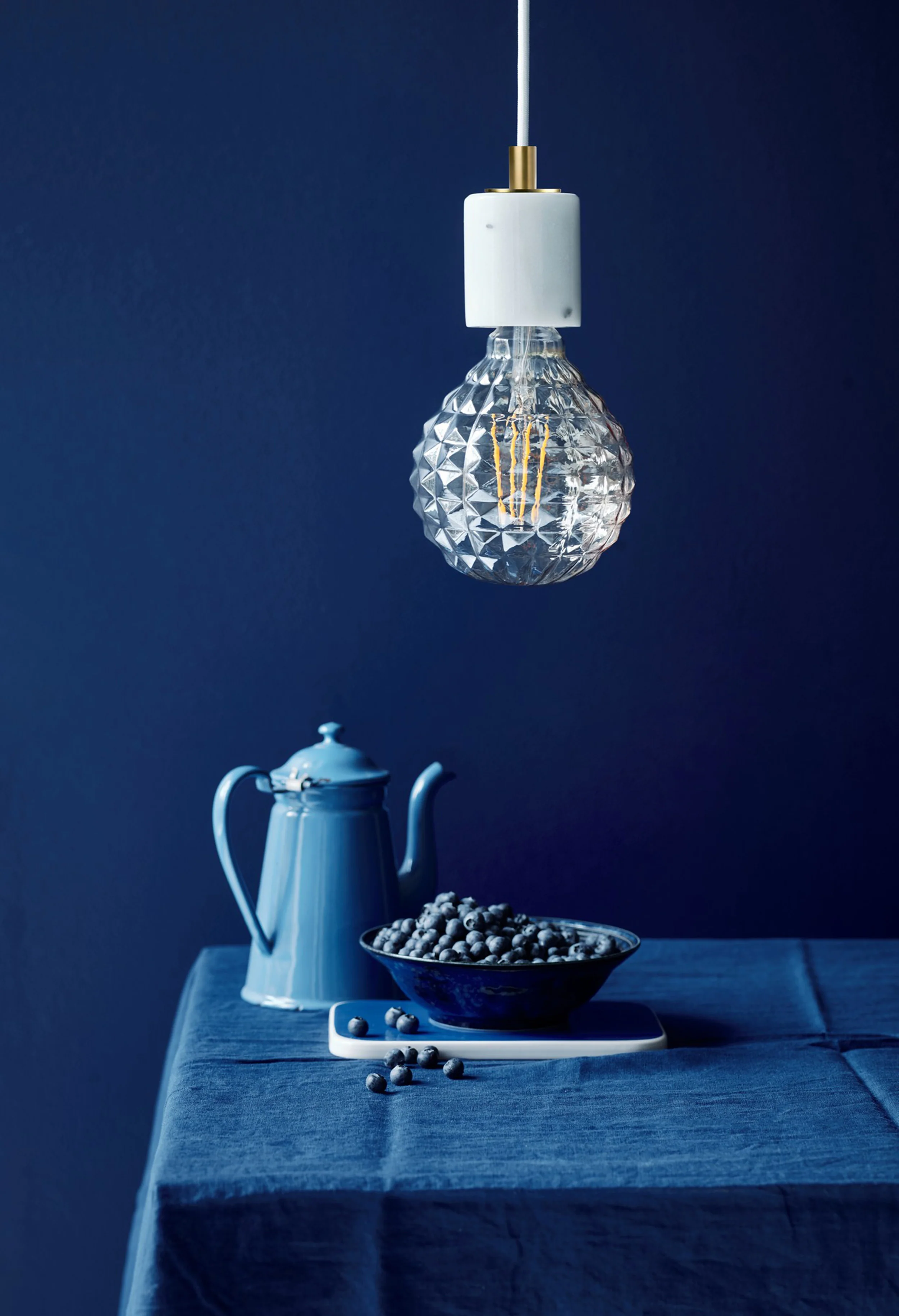 Lampa wisząca Siv biały marmur - Image 4