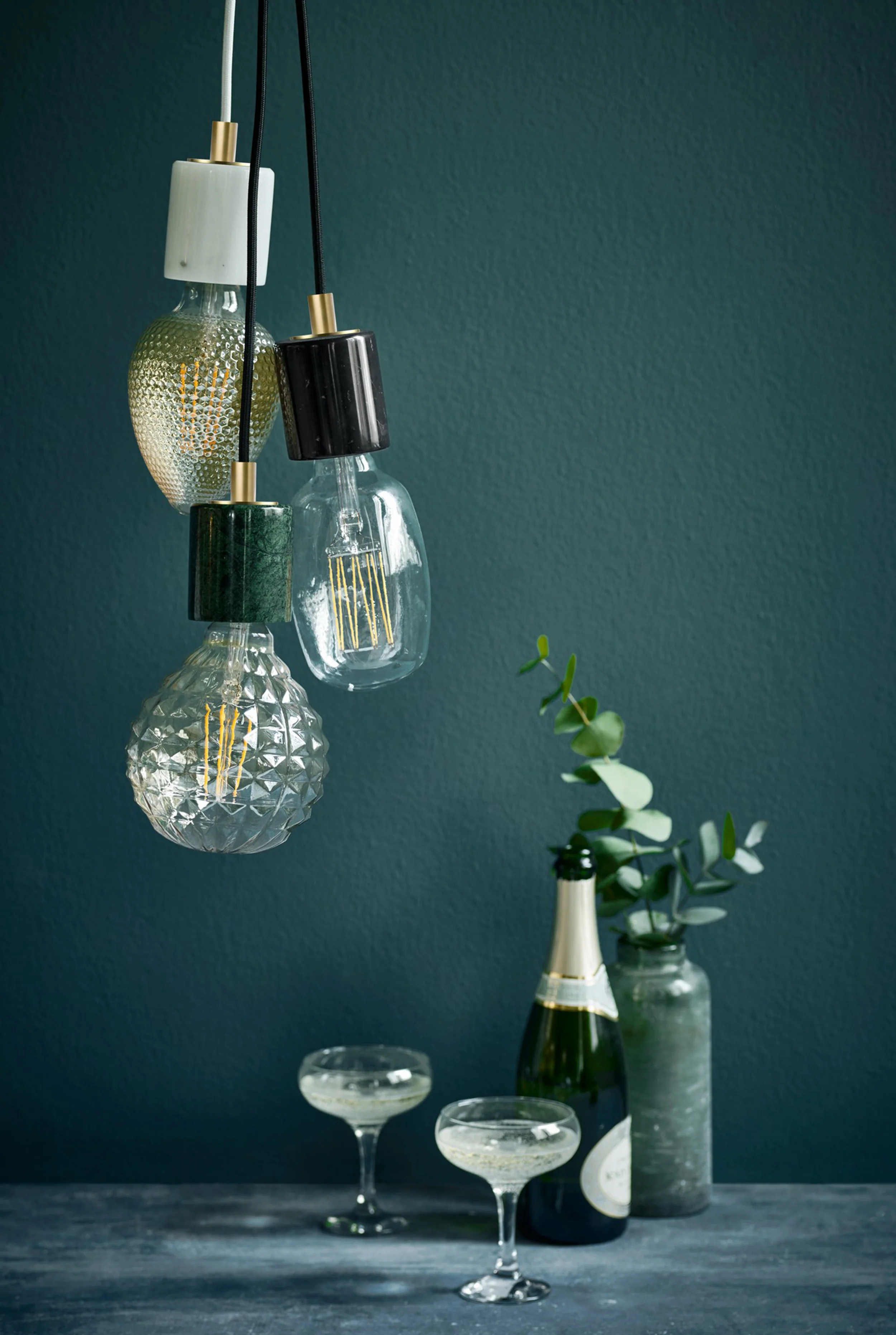 Lampa wisząca Siv biały marmur - Image 5