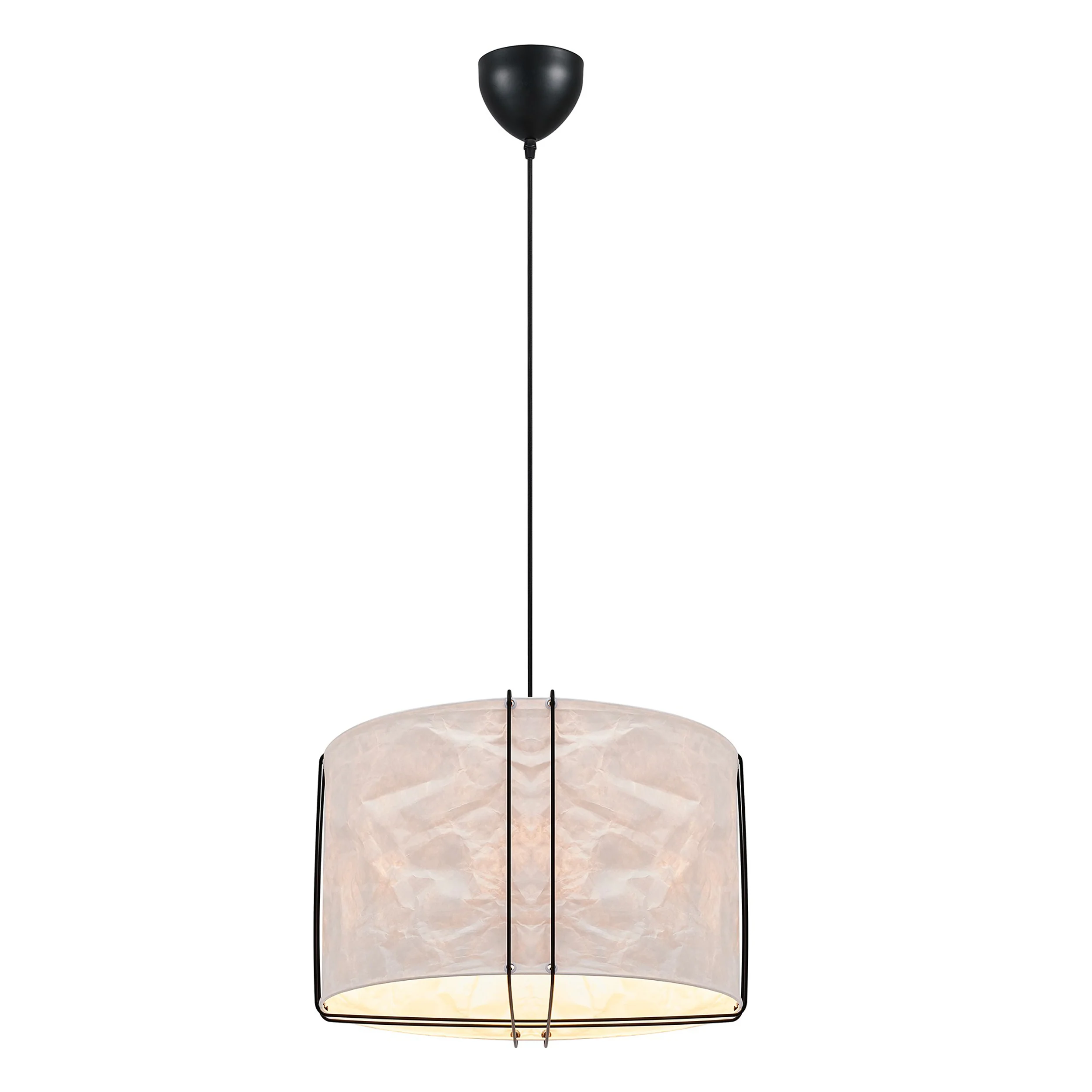 Lampa wisząca Cardine 50 cm czarno-biała - Image 3