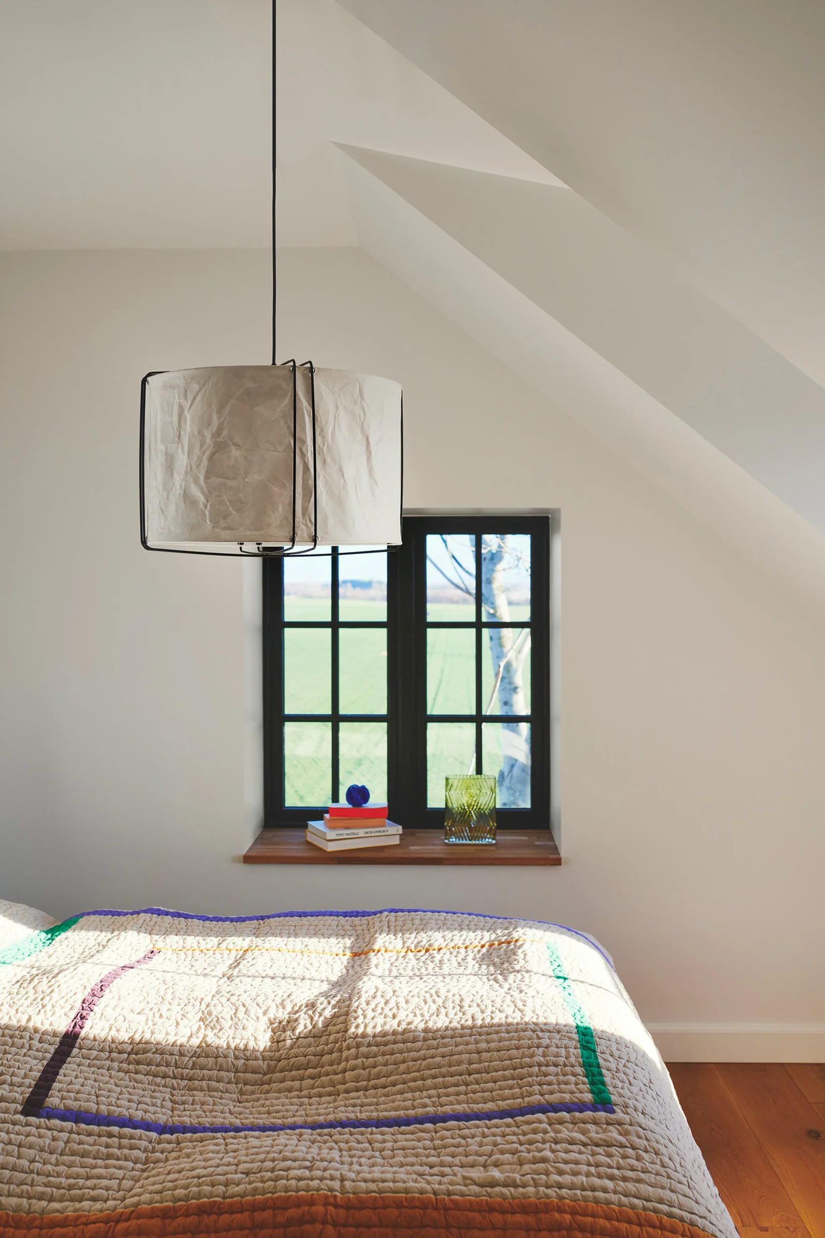 Lampa wisząca Cardine 50 cm czarno-biała - Image 4