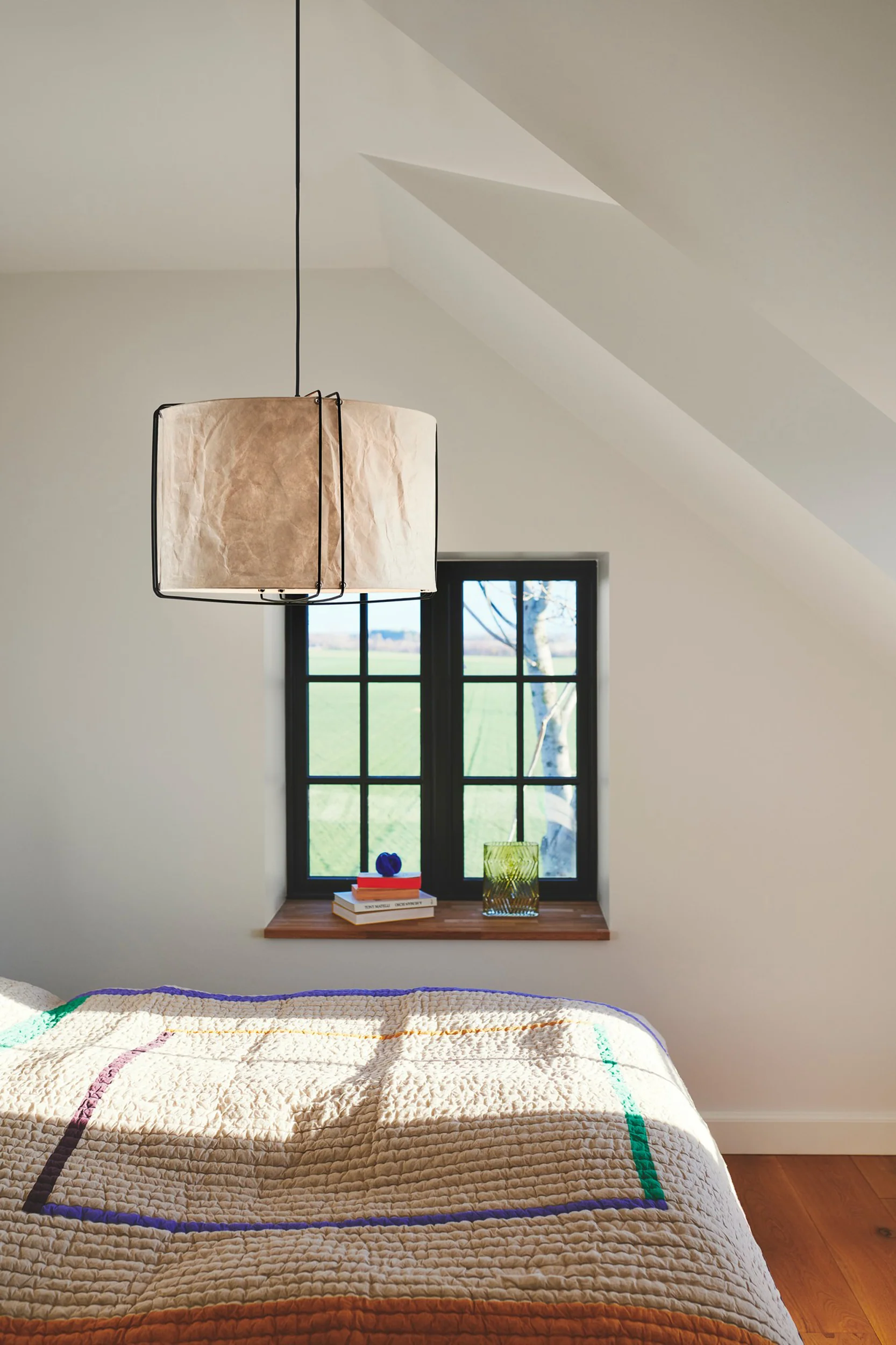 Lampa wisząca Cardine 50 cm czarno-biała - Image 5