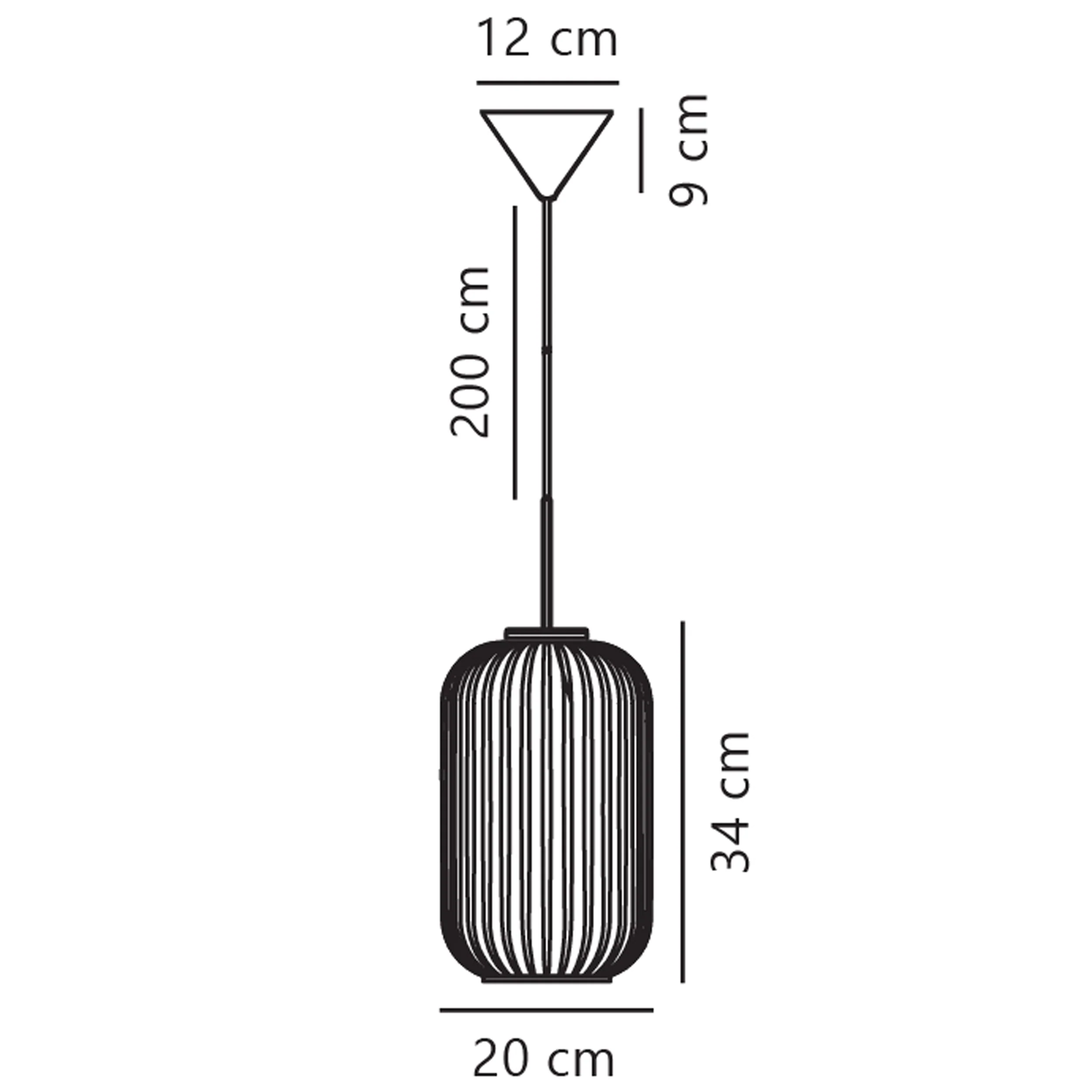 Lampa wisząca Milford biała ze złotym detalem - Image 4