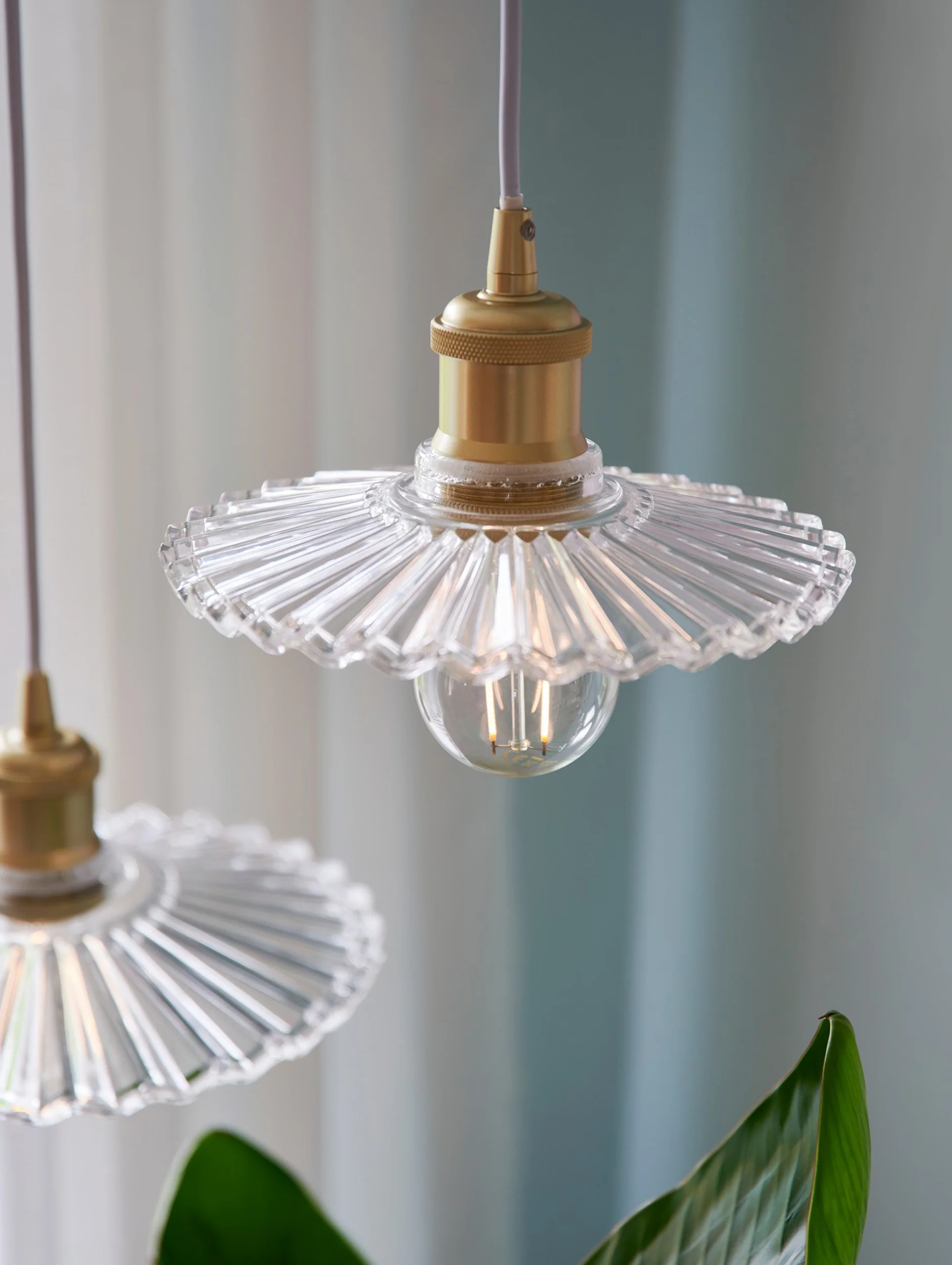 Lampa wisząca Torina złota transparentna - Image 4