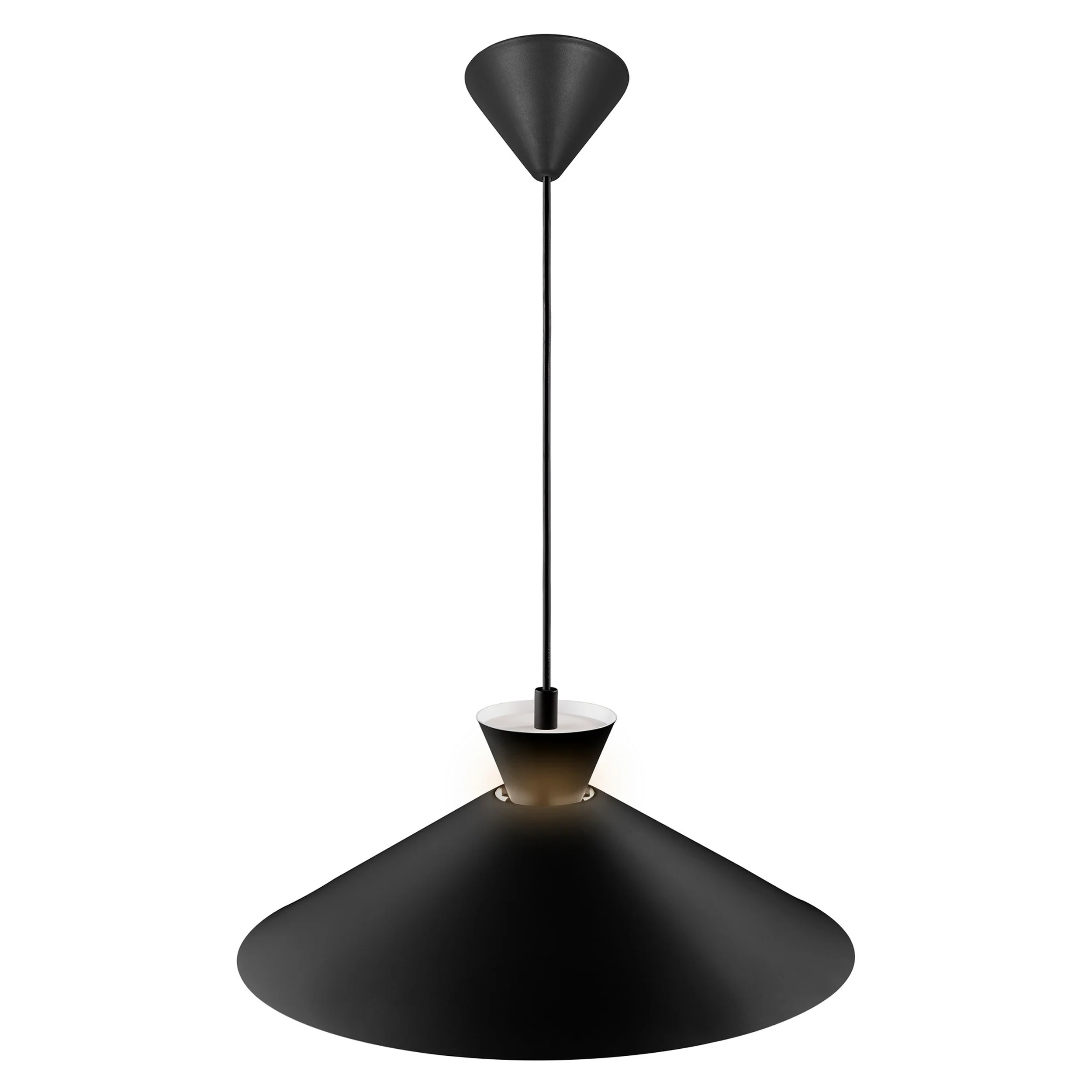 Lampa wisząca Dial 45 cm czarna - Image 2
