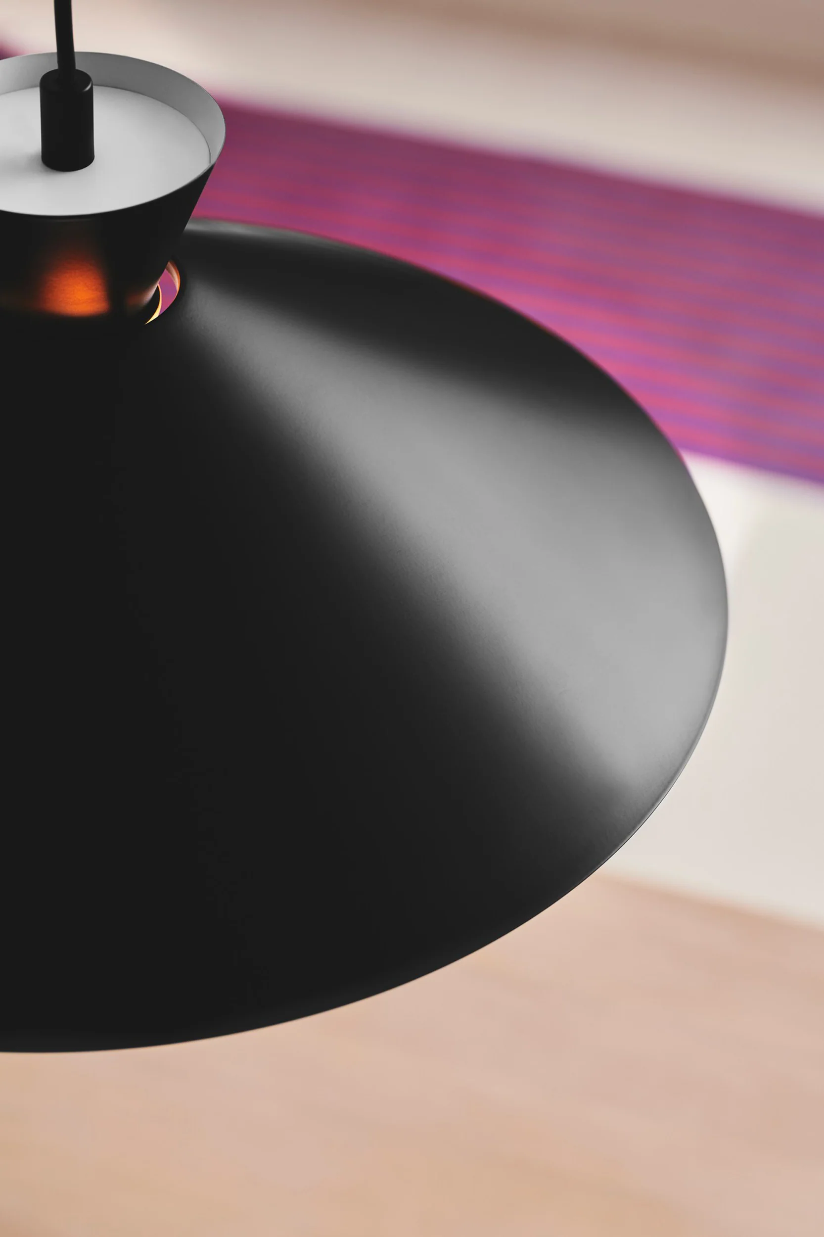 Lampa wisząca Dial 45 cm czarna - Image 3