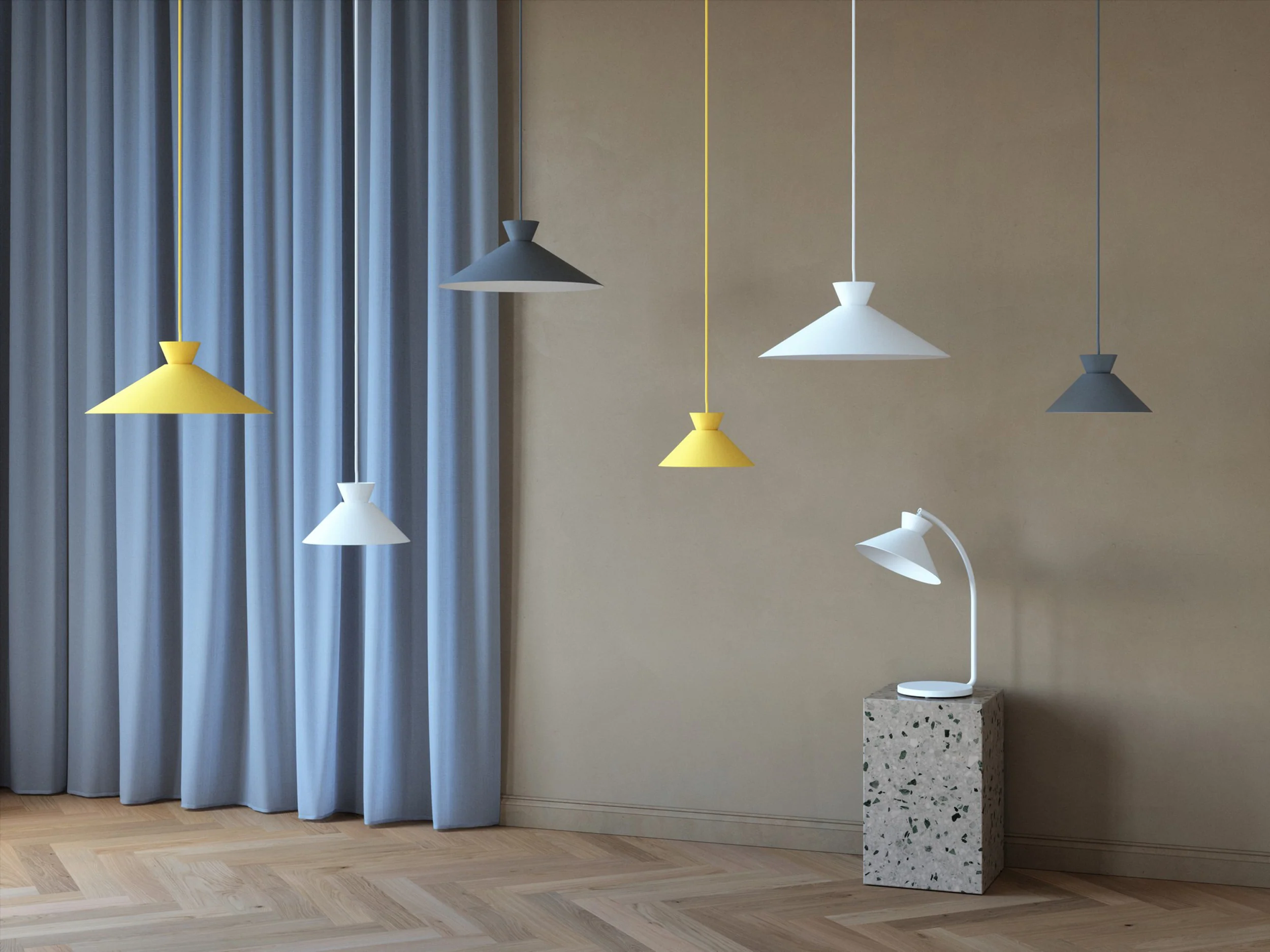 Lampa wisząca Dial 45 cm czarna - Image 4