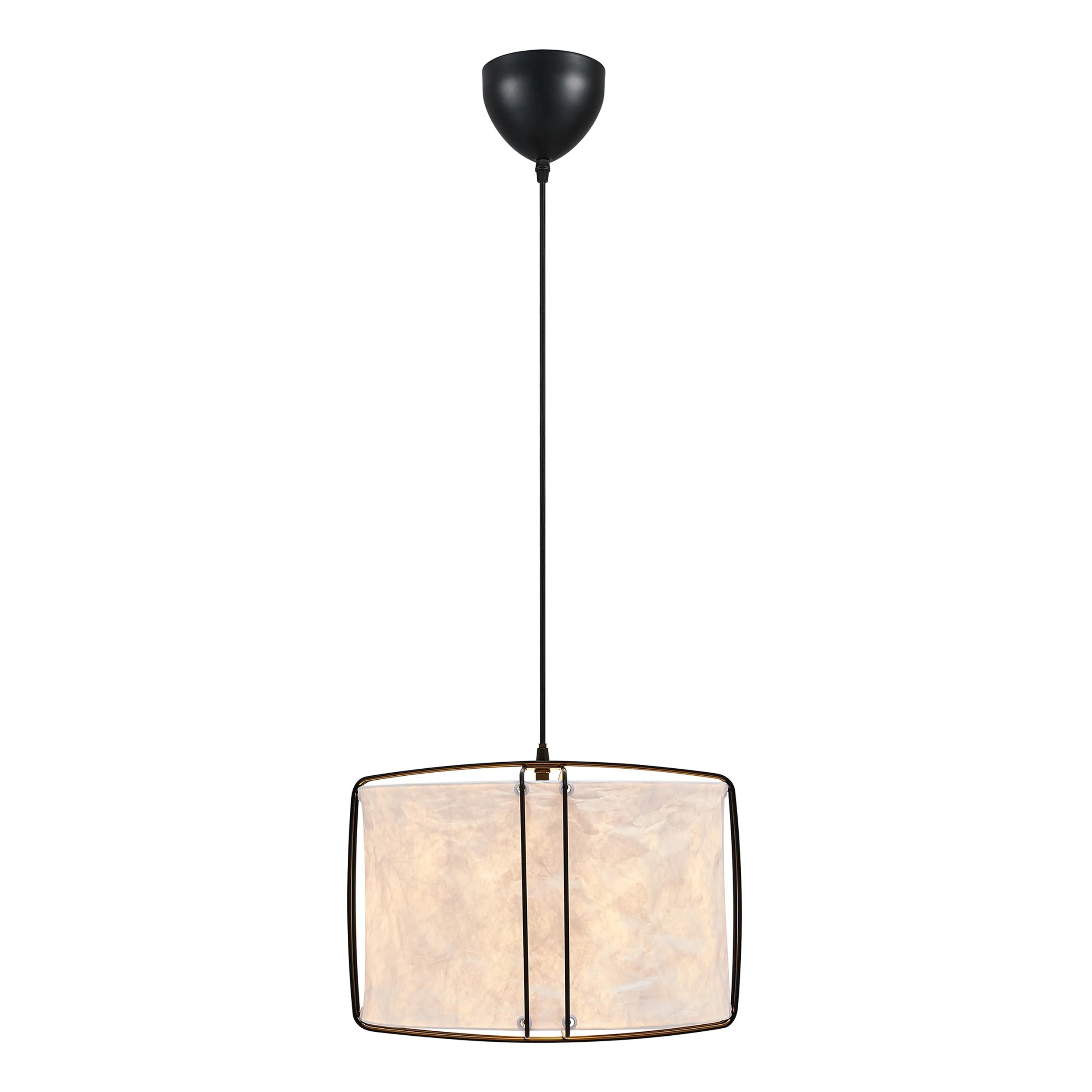 Lampa wisząca Cardine 35 cm czarno-biała - Image 2