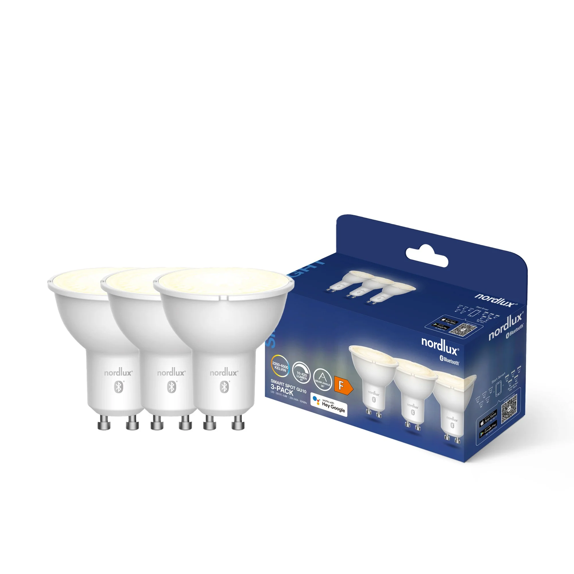 Żarówka Smart Home LED x3 GU10 biała 2200-6500k - Image 4