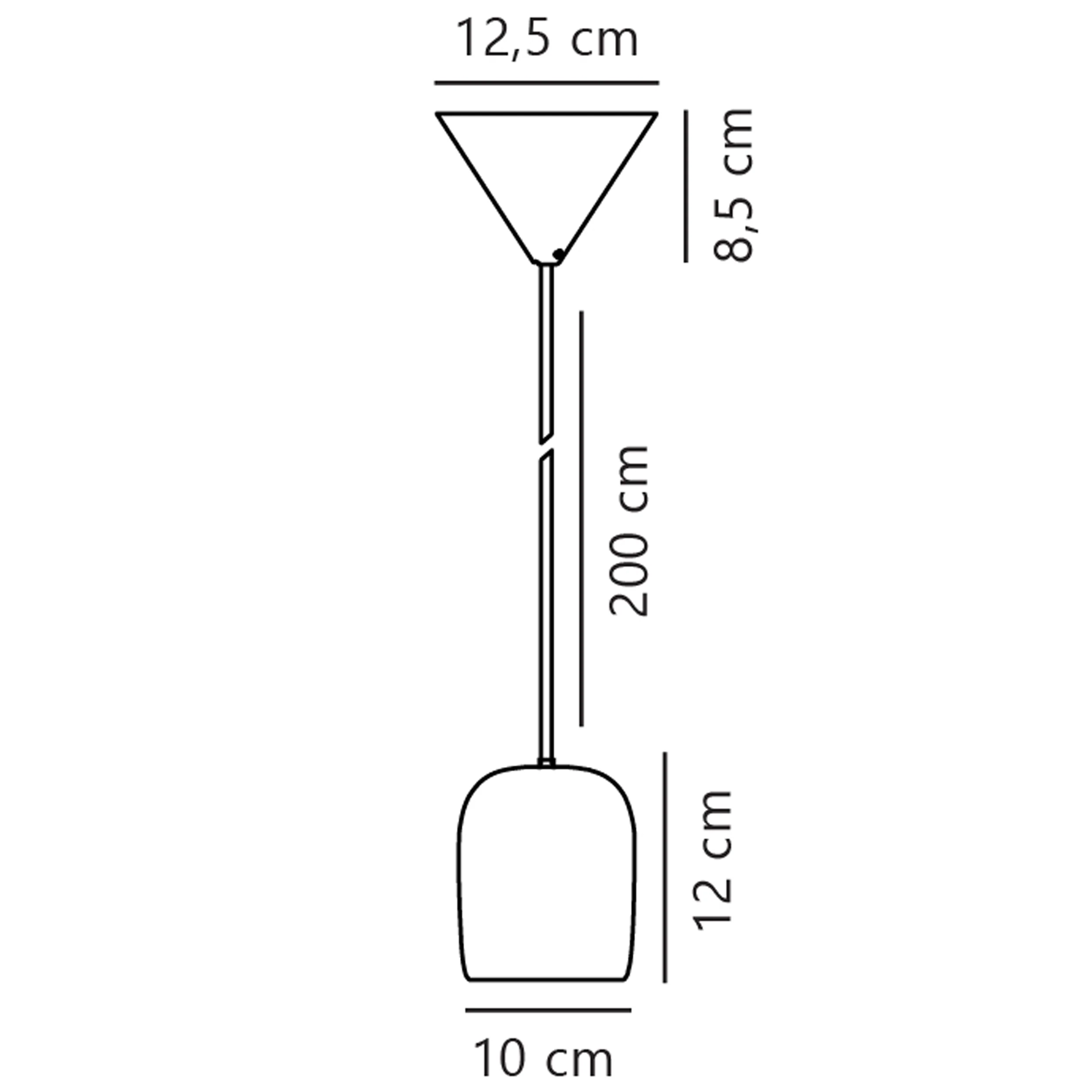 Lampa wisząca Notii szara - Image 5