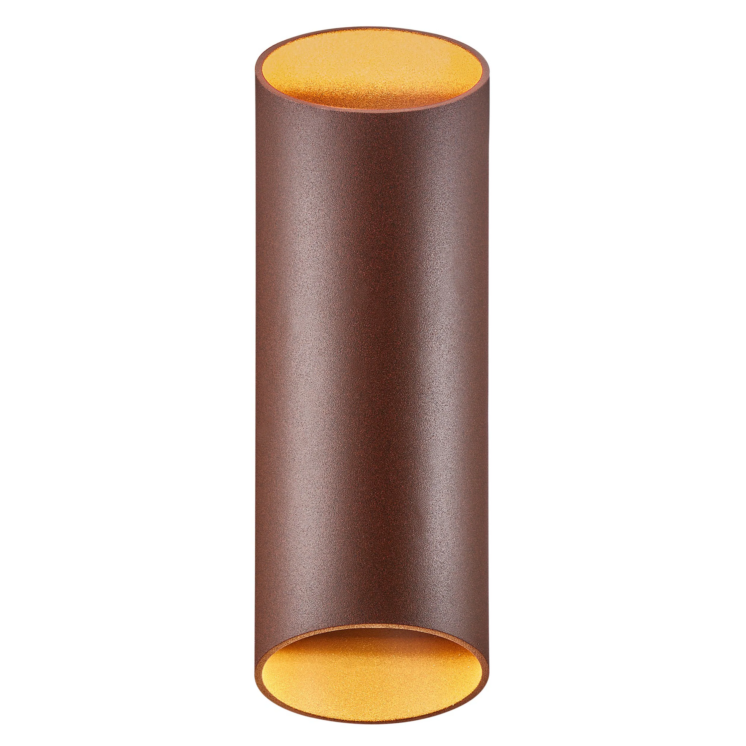 Kinkiet zewnętrzny Nico Round x2 rdzawy IP54