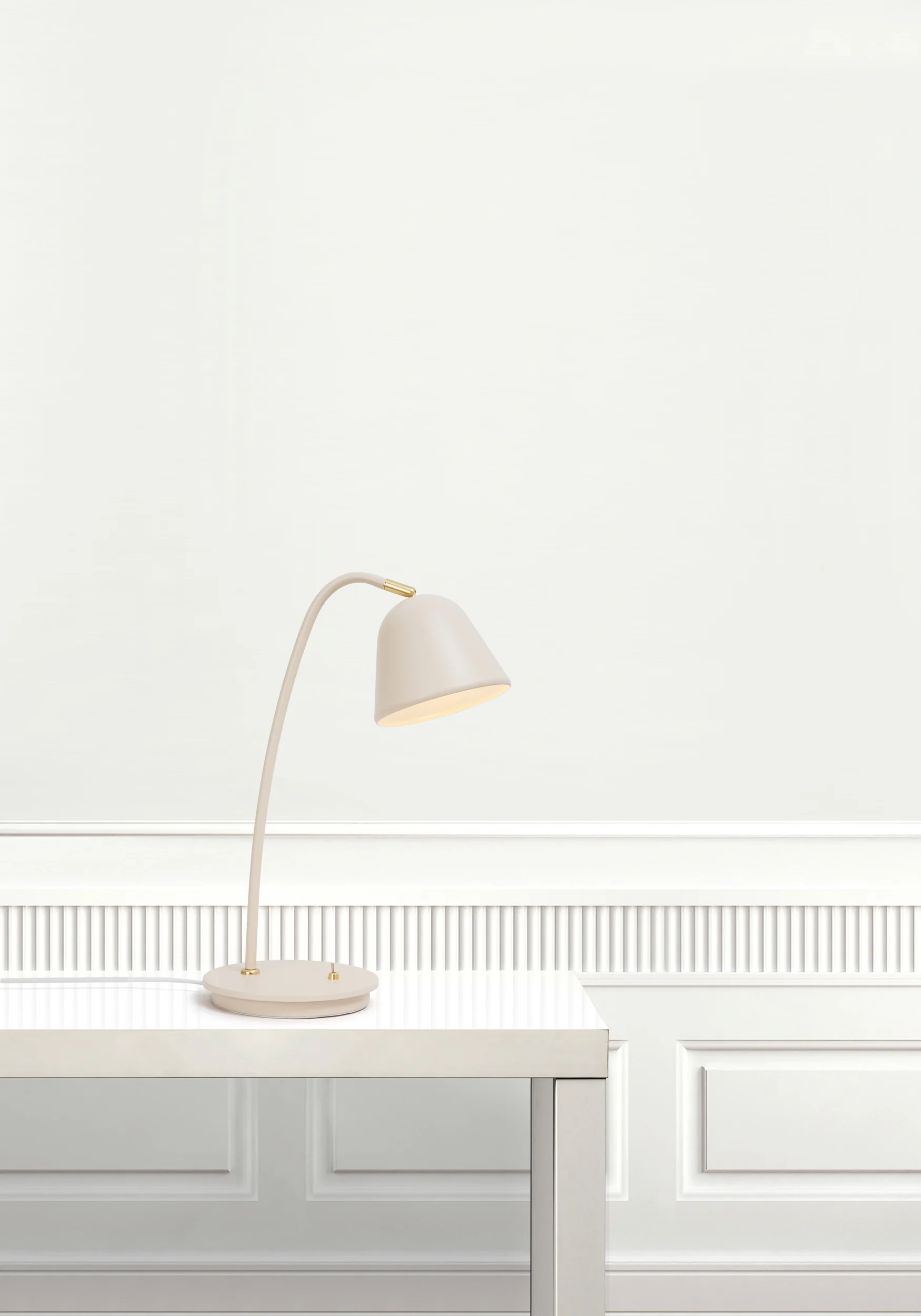 Lampa stołowa Fleur beżowa - Image 5
