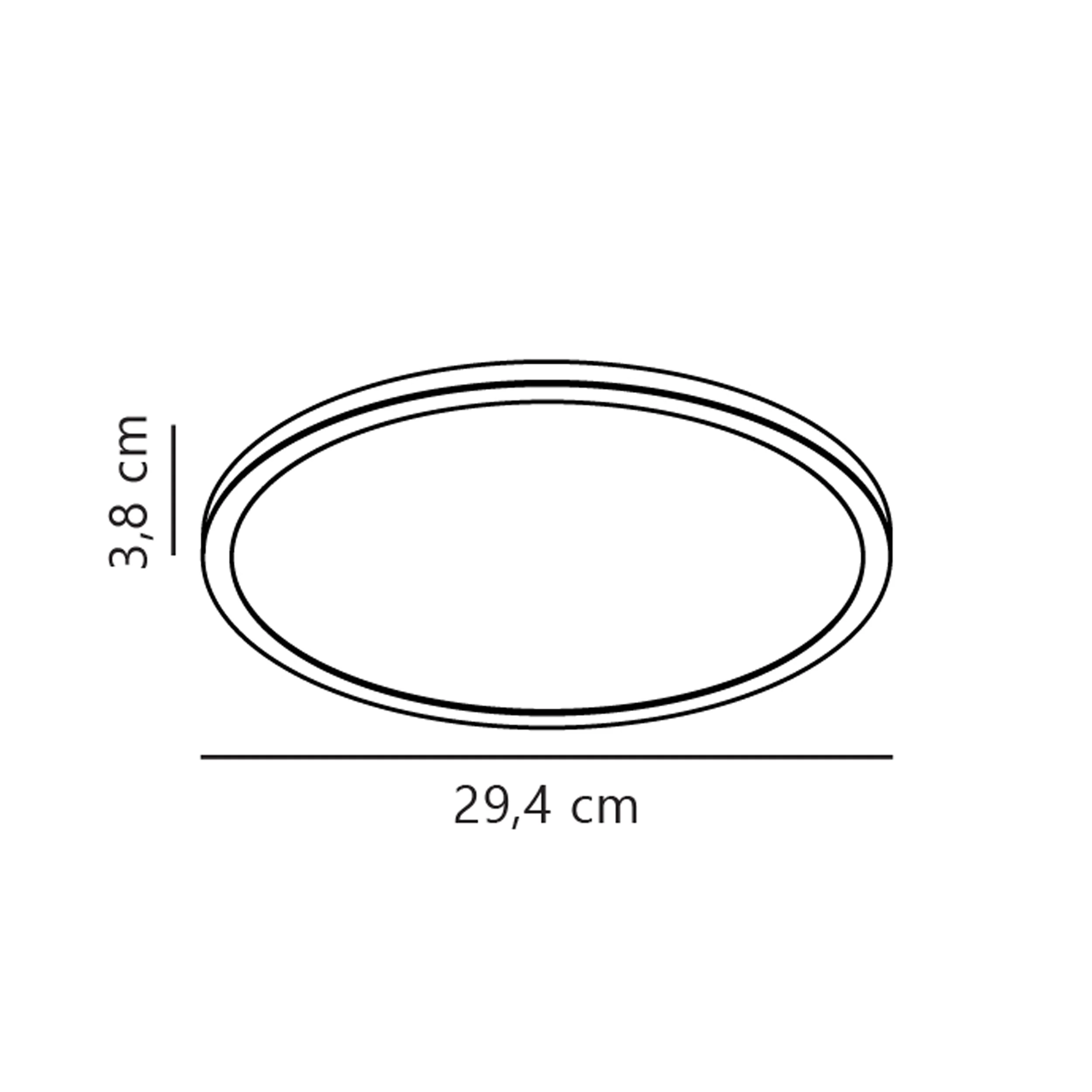 Lampa sufitowa Oja z czujnikiem ruchu 2700k IP54 - Image 3