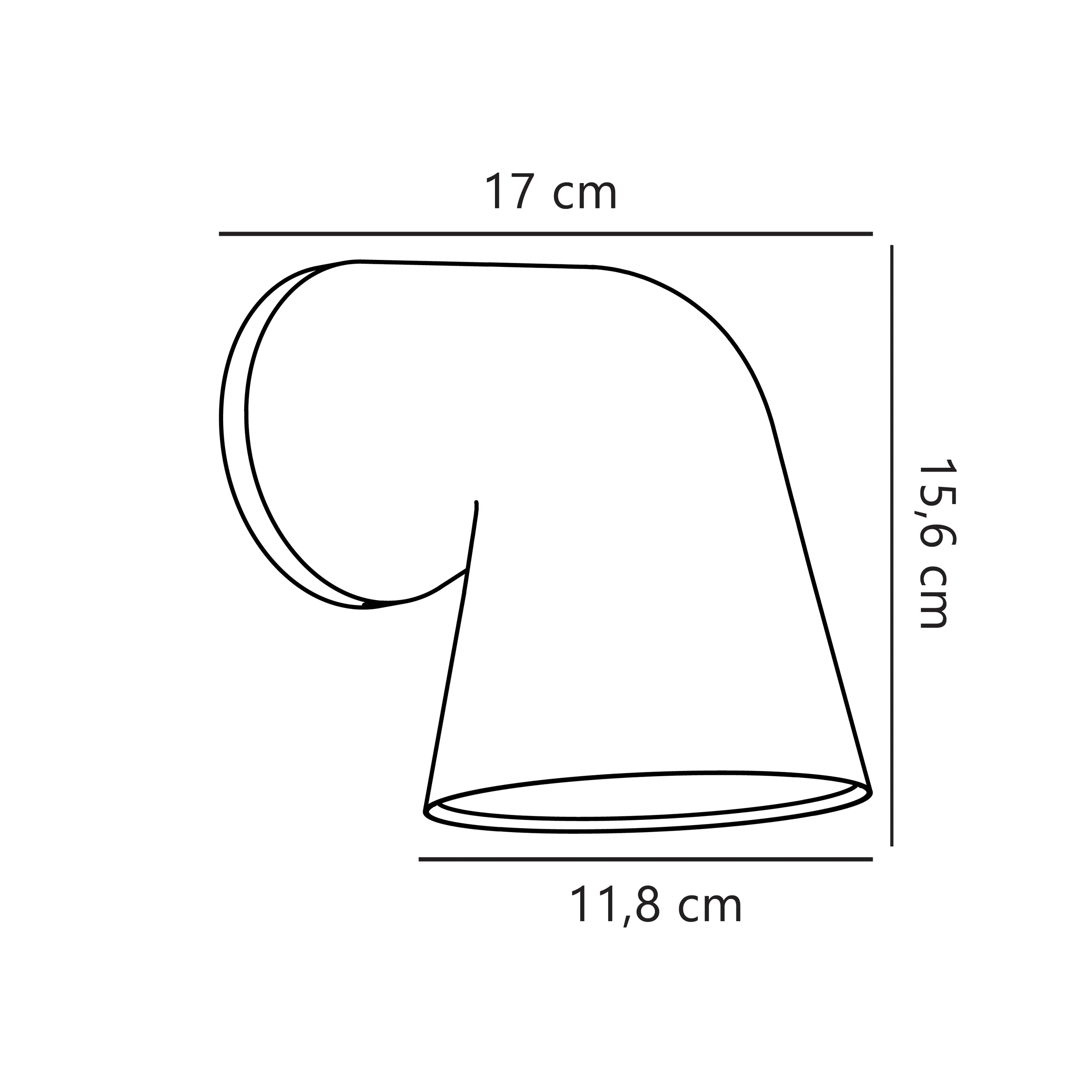 Kinkiet ścienny Front Single biały IP44 - Image 2
