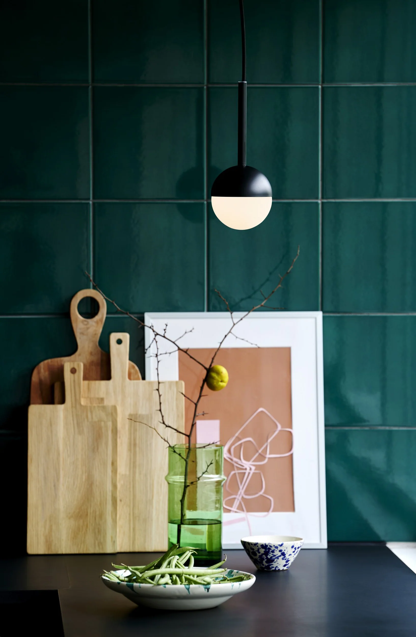 Lampa wisząca Contina czarna - Image 4