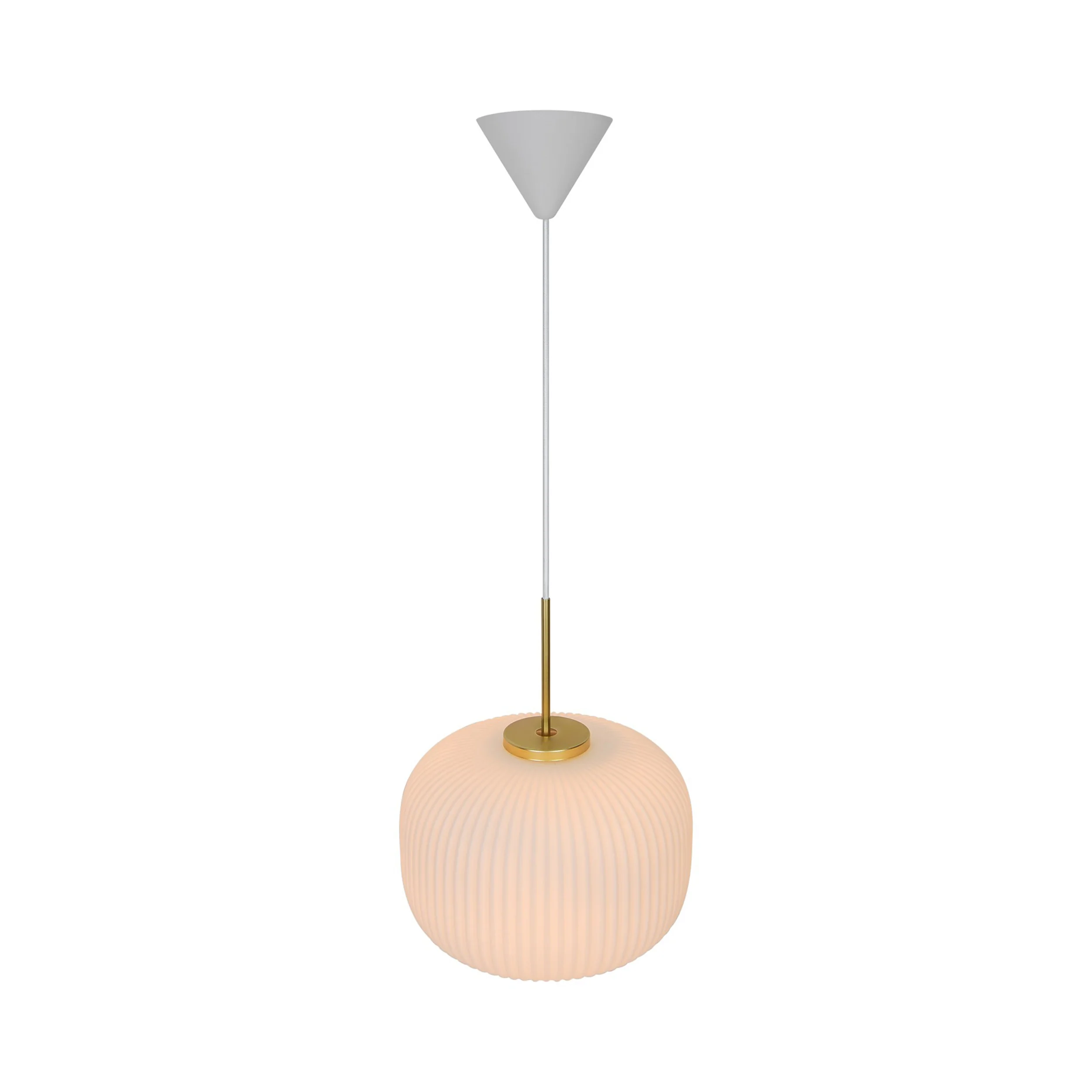 Lampa wisząca Milford beżowa - Image 5