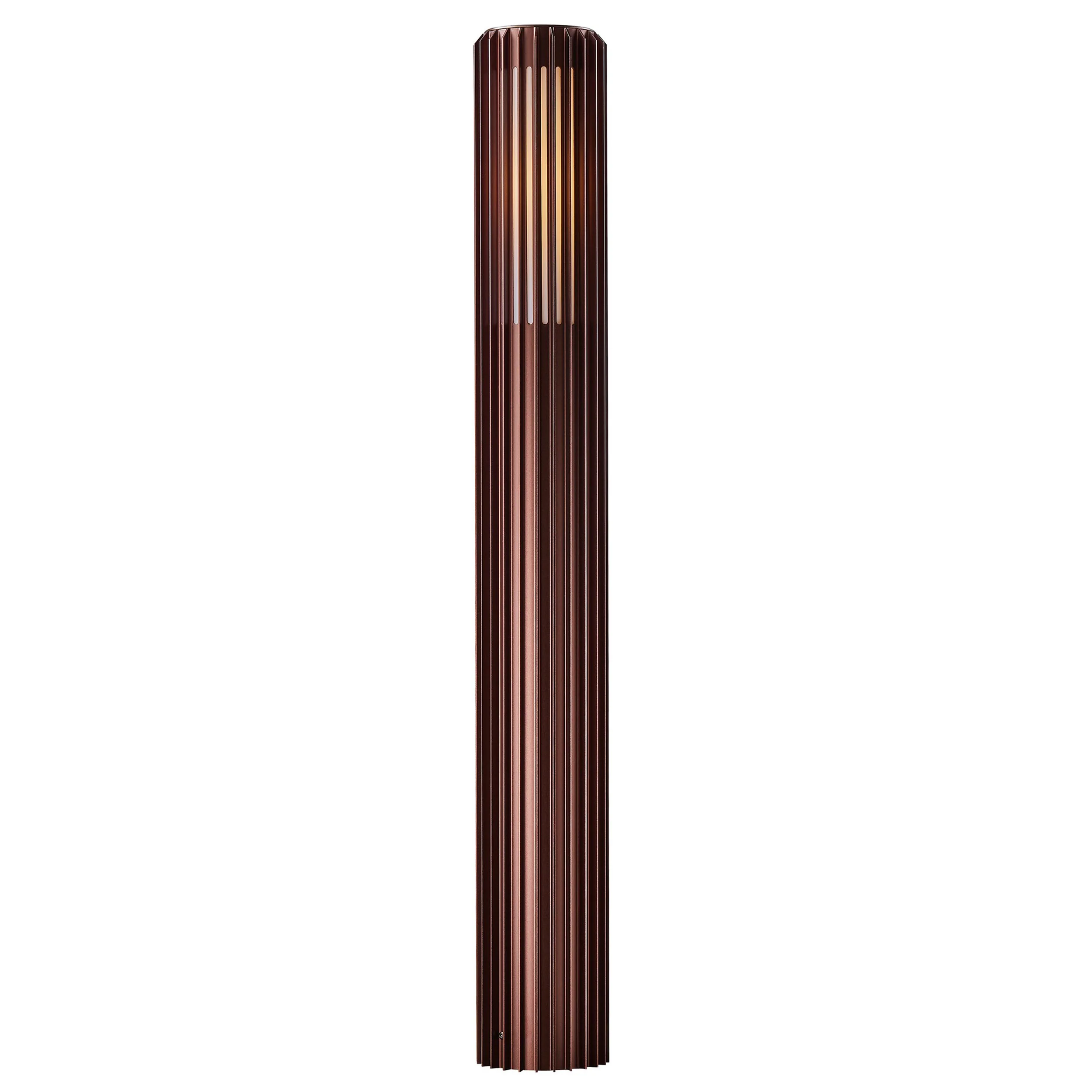 Lampa ogrodowa Aludra 95 cm brązowa IP44