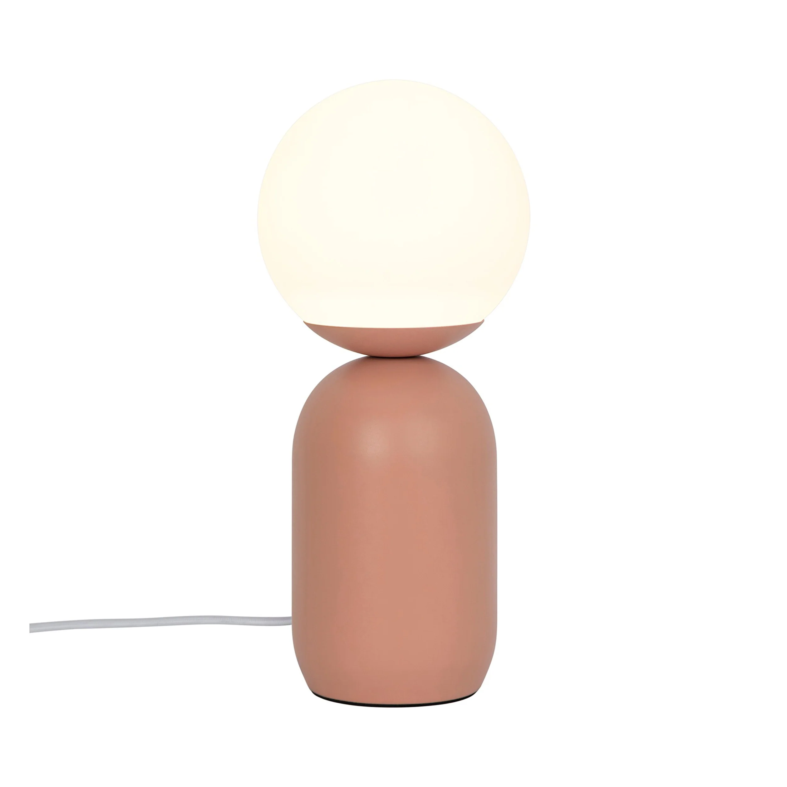 Lampa stołowa Notti terracotta