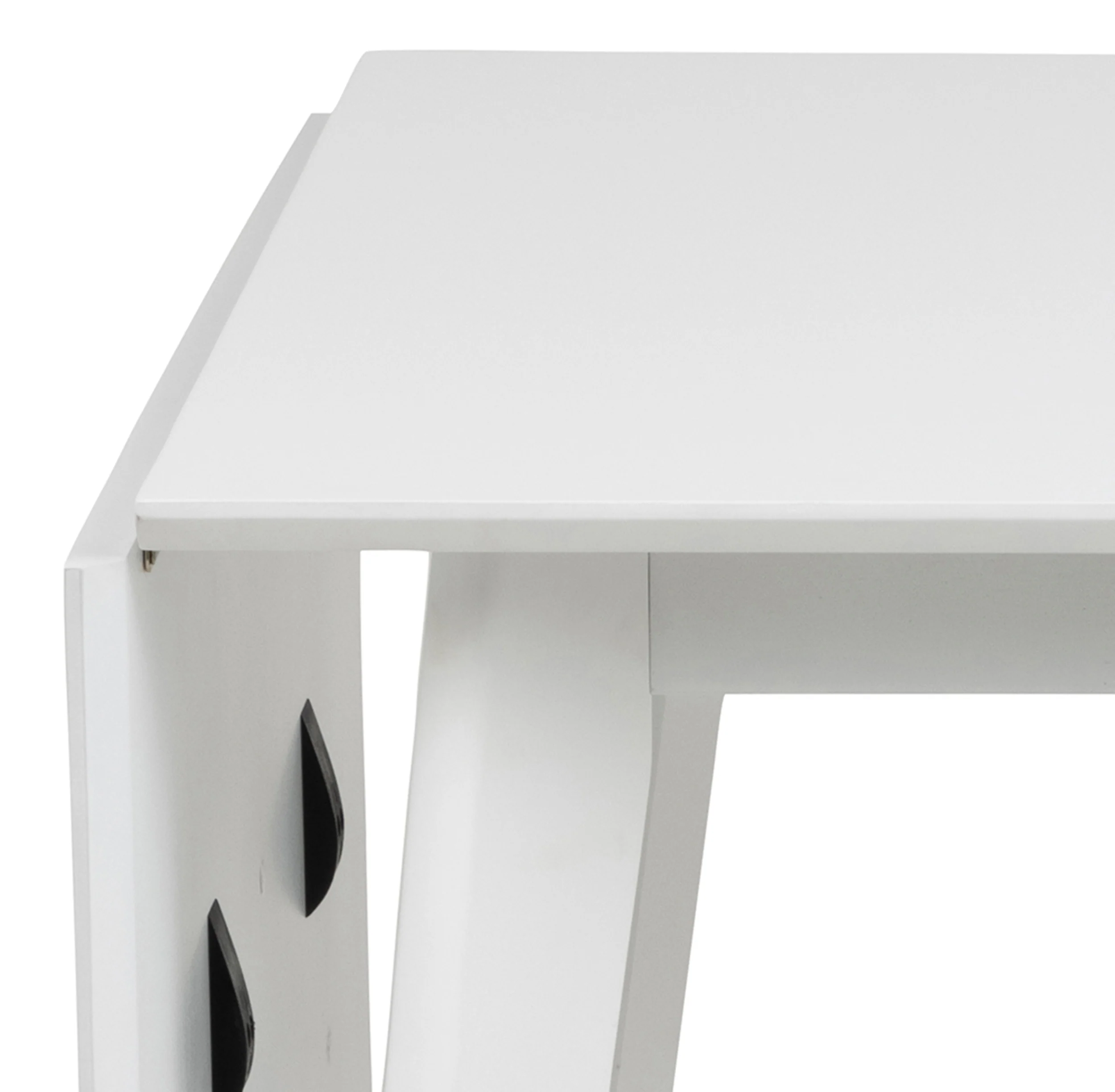 Stół do jadalni rozkładany Gemirro 80-120x80 cm biały - Image 7