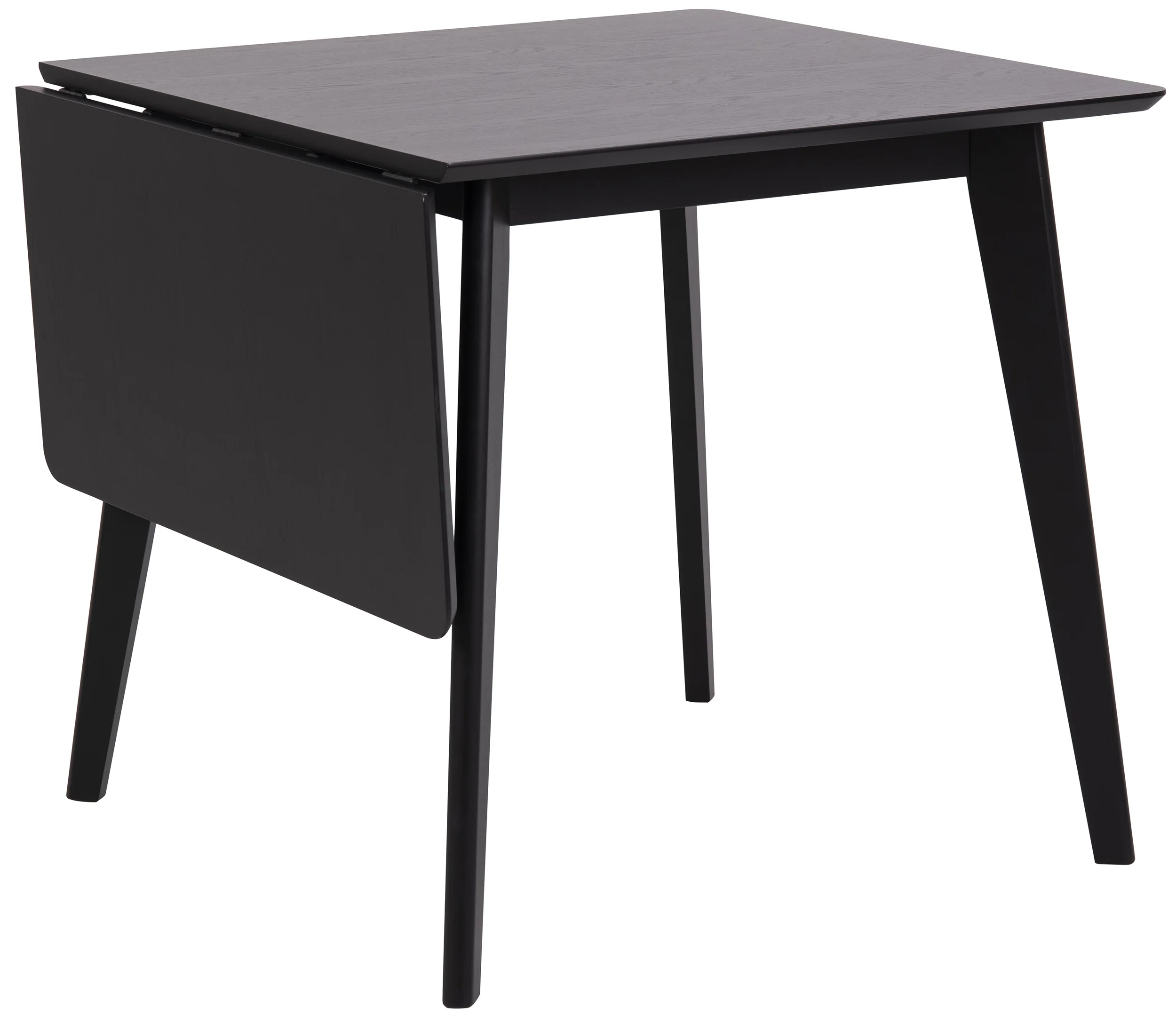 Stół do jadalni rozkładany Gemirro 80-120x80 cm dąb czarny fornir