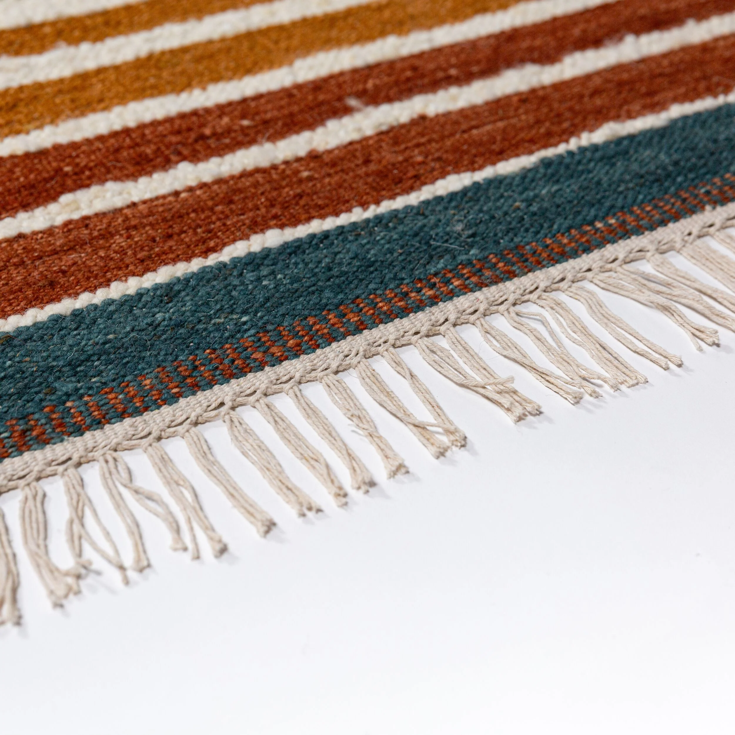 Dywan z wełną Boucle 160x230 cm wielokolorowy - Image 2