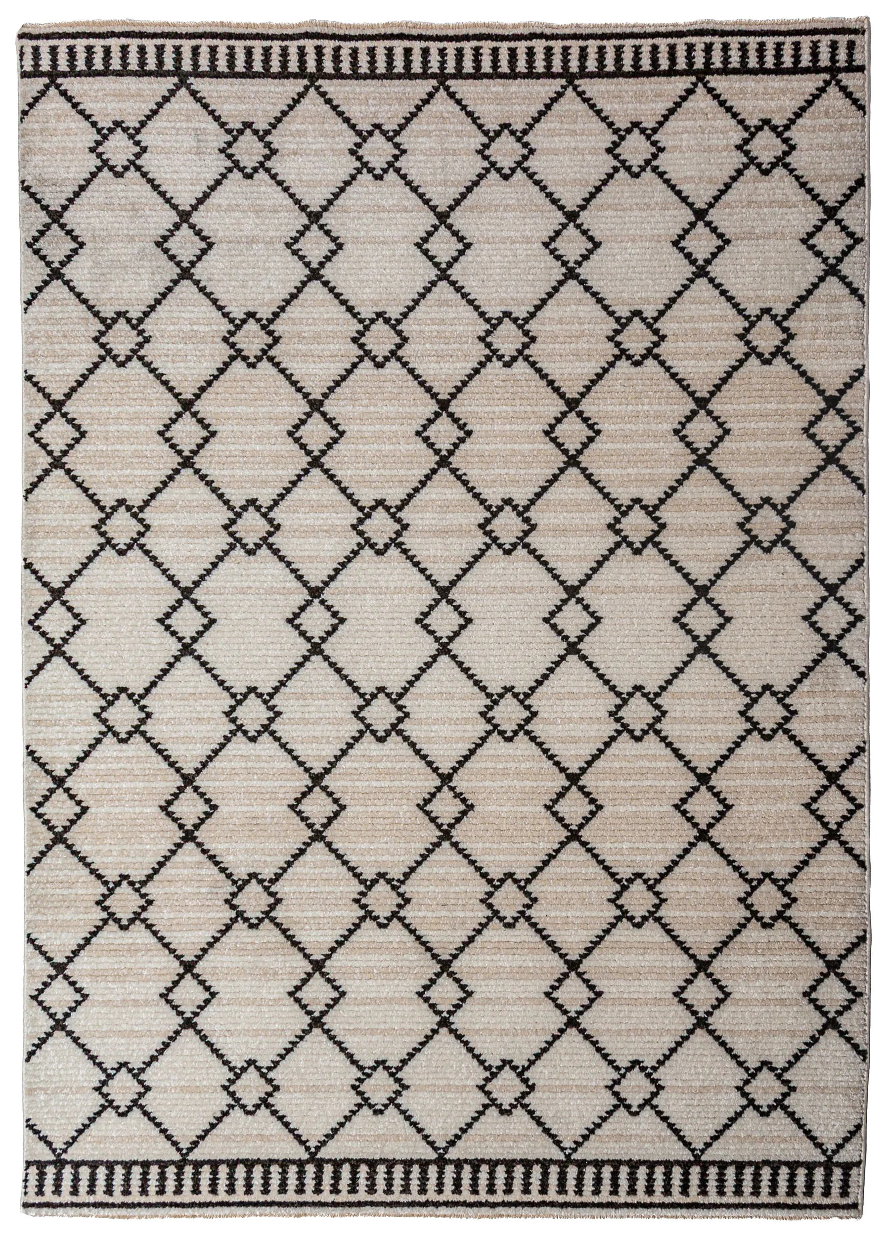 Dywan Allia Diamond 160x230 cm biało-czarny