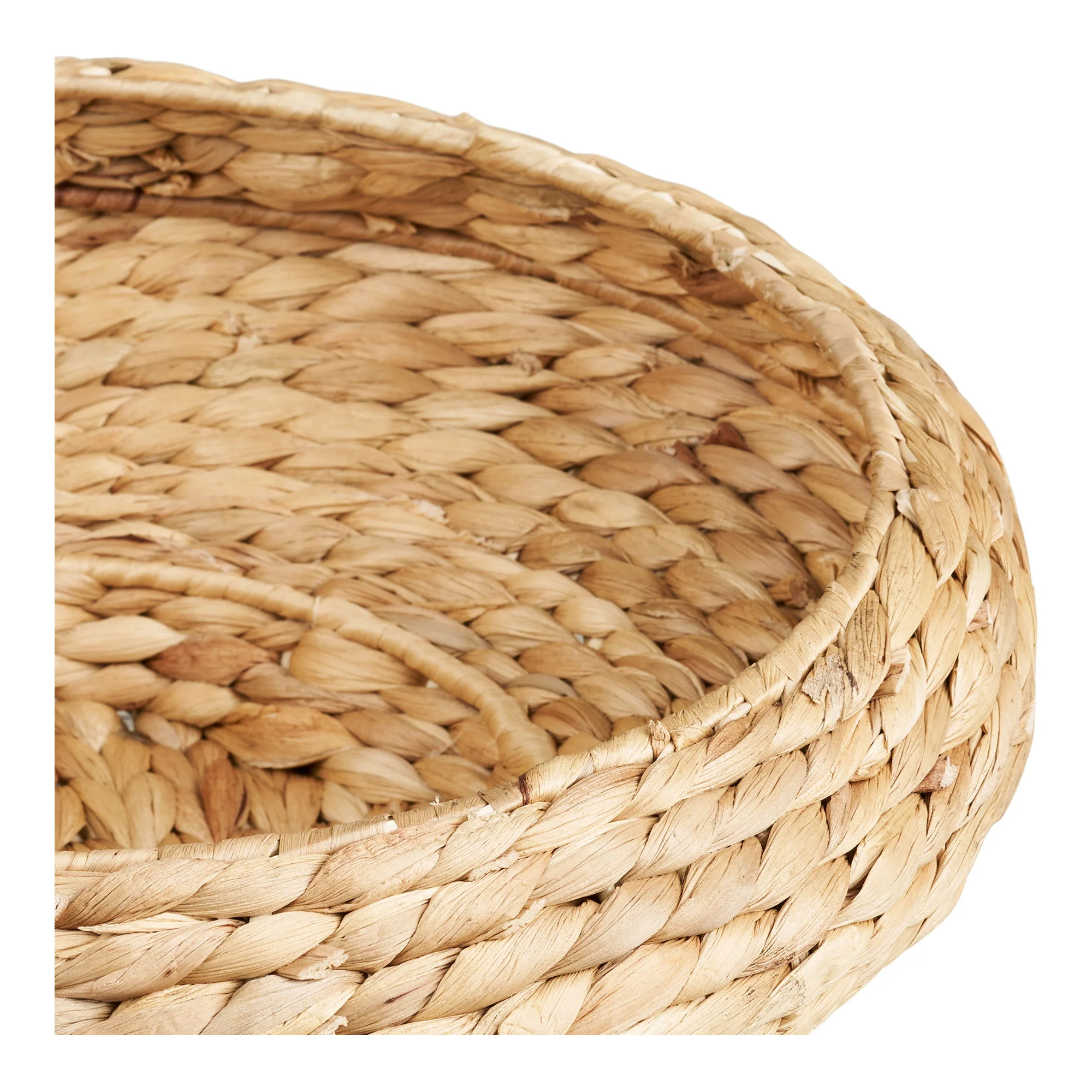 Taca Frellesvig ø38x12,5 cm wykonana z hiacyntu wodnego beżowa - Image 5