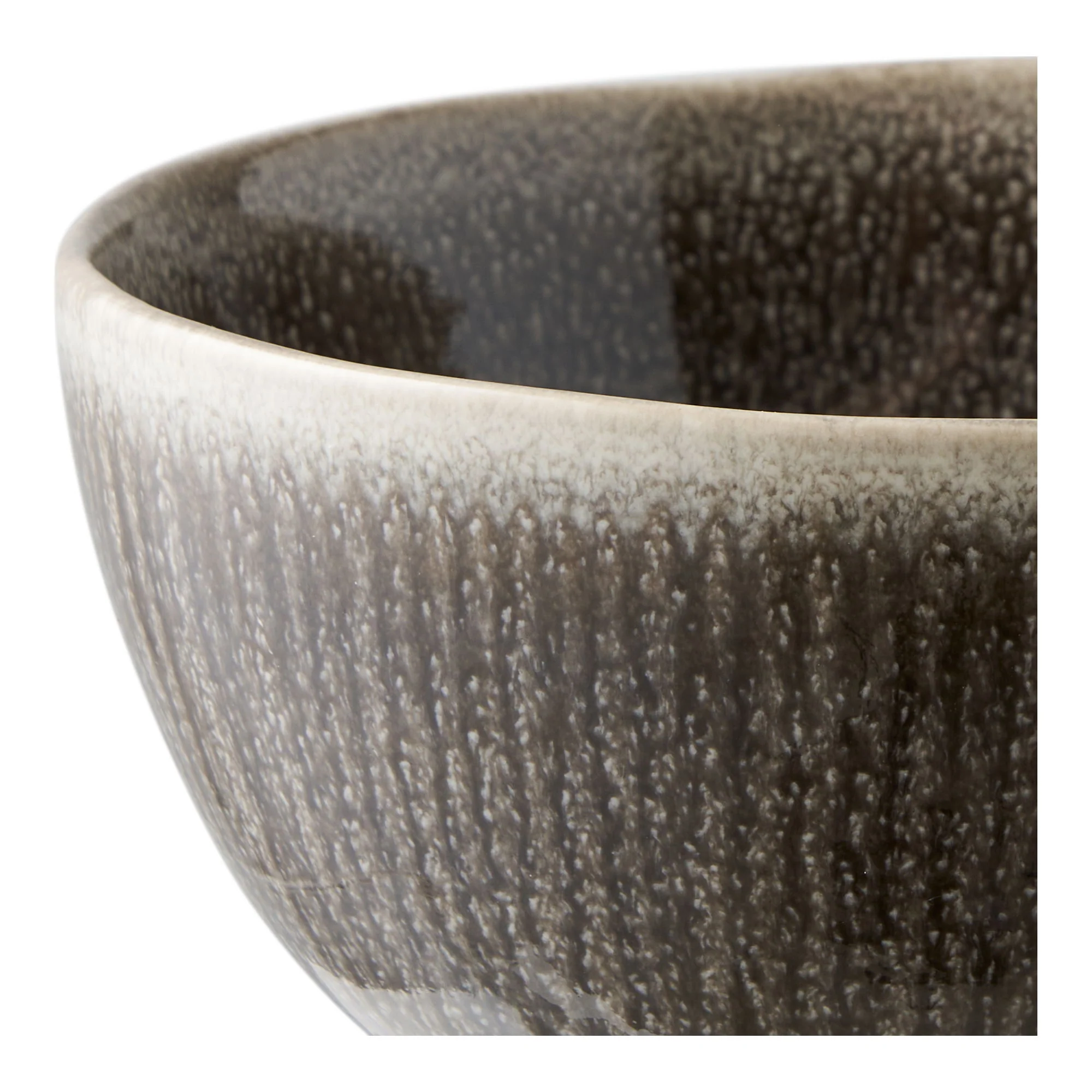 Zestaw 4 misek Viola ø14,5x7 cm ceramiczne szare - Image 2