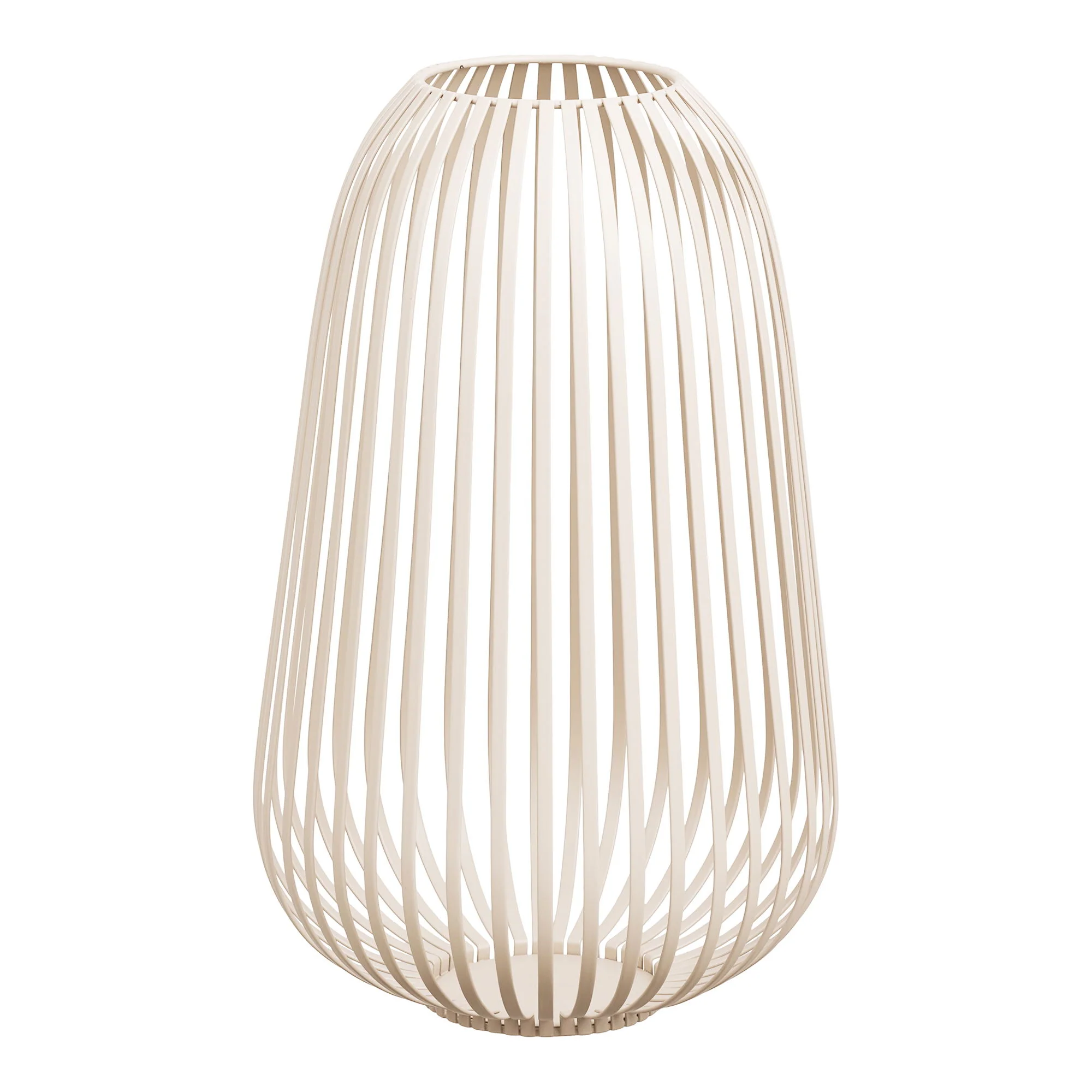 Lampion Stoense ø24,5x40 cm metalowy beżowy