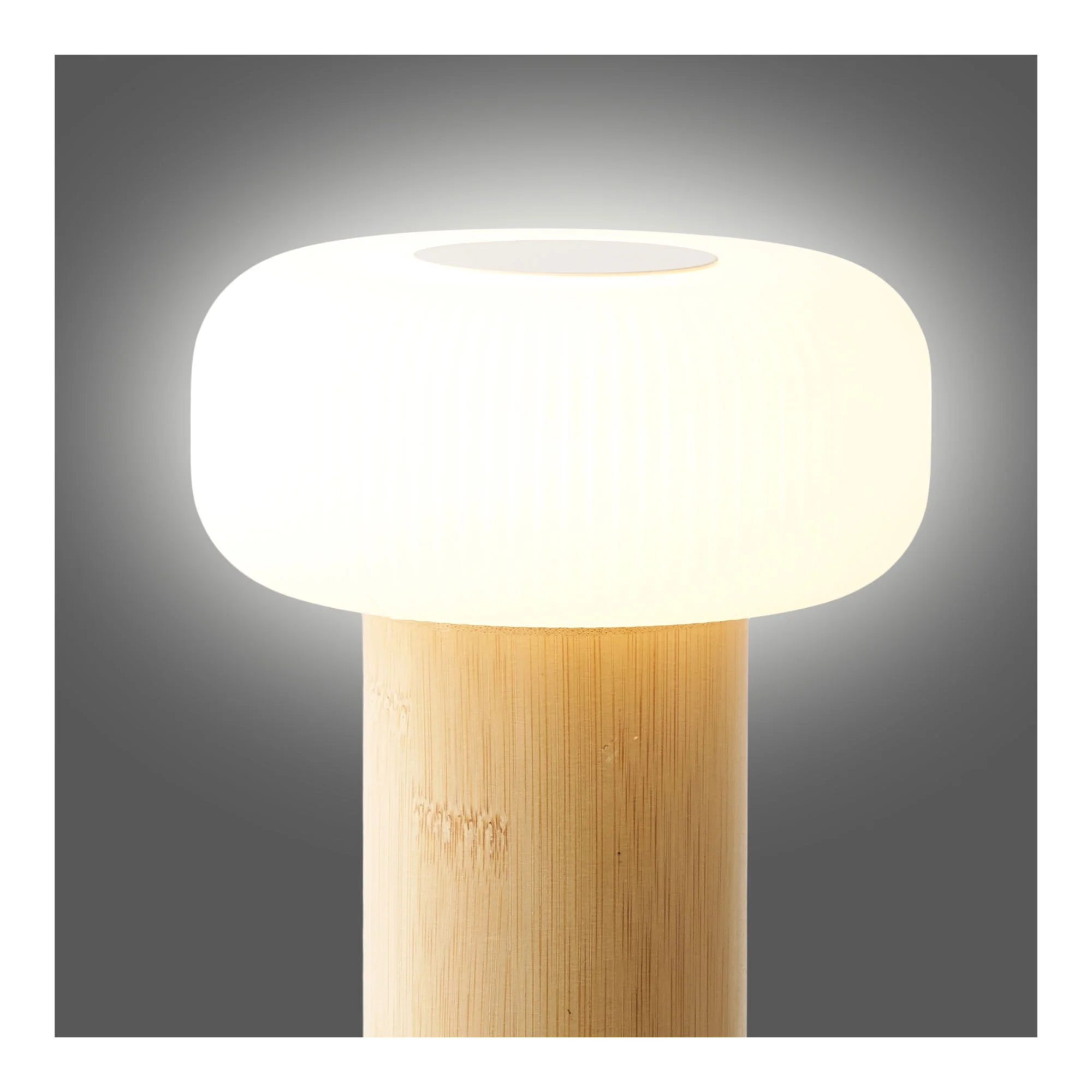 Lampa stołowa Stafford akumulatorowa biało-beżowa - Image 8