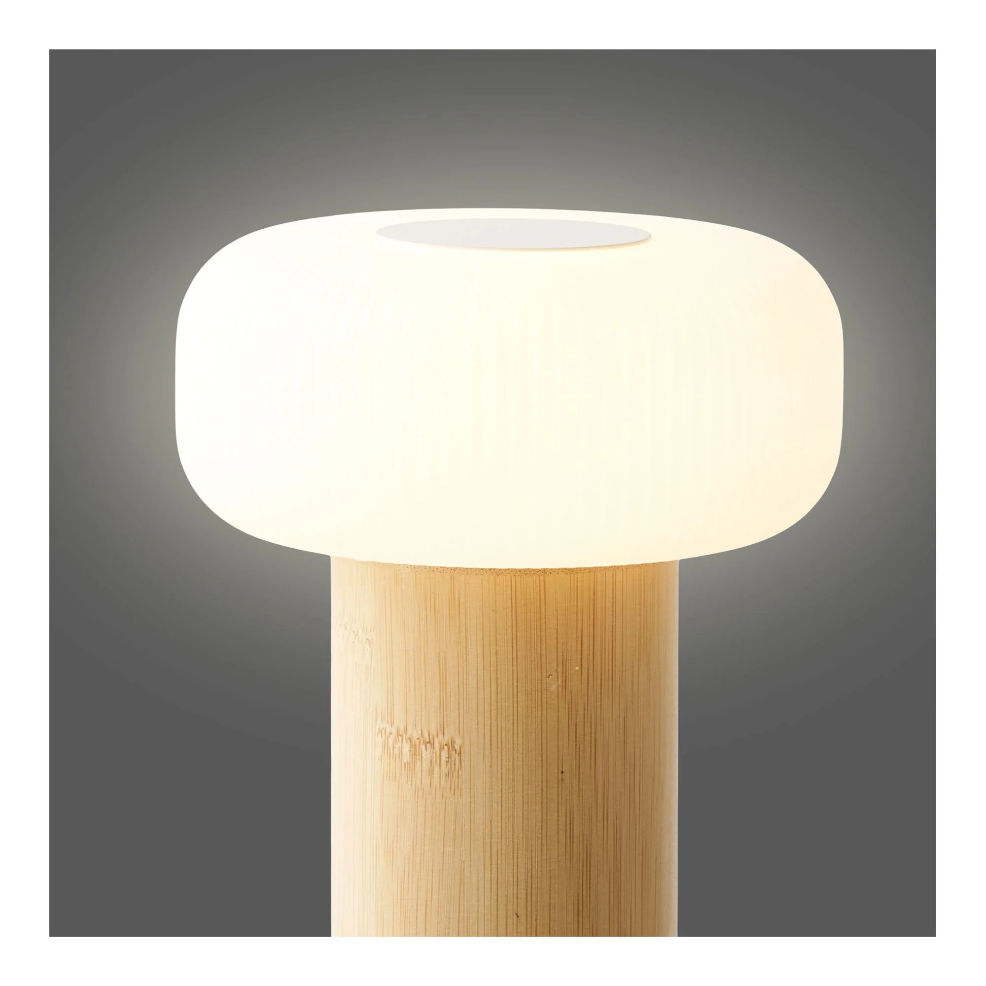 Lampa stołowa Stafford akumulatorowa biało-beżowa - Image 9