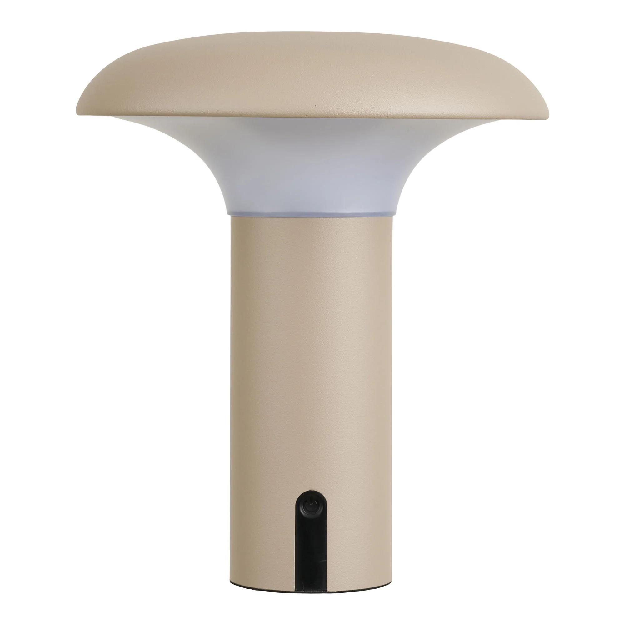 Lampa stołowa Ramsey LED akumulatorowa beżowa