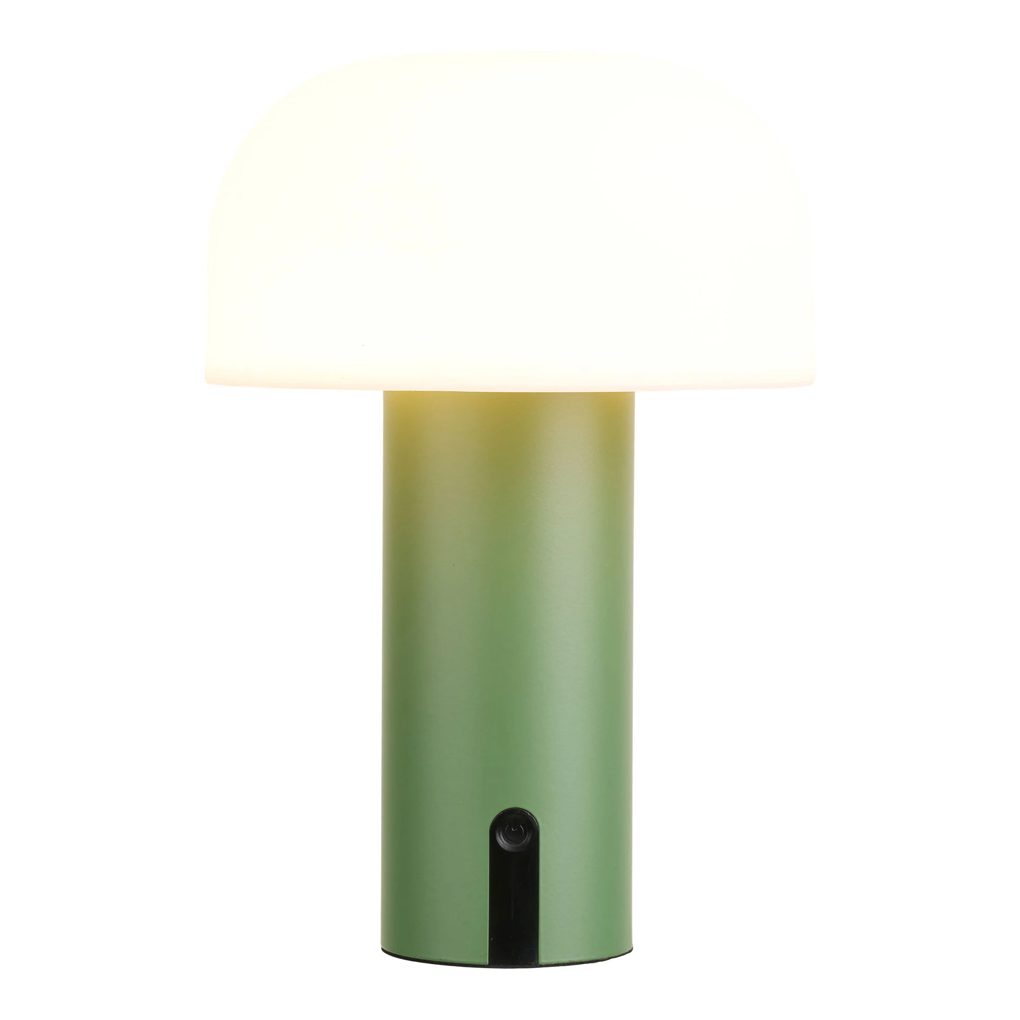 Lampa stołowa Soham LED akumulatorowa biało-zielona - Image 2