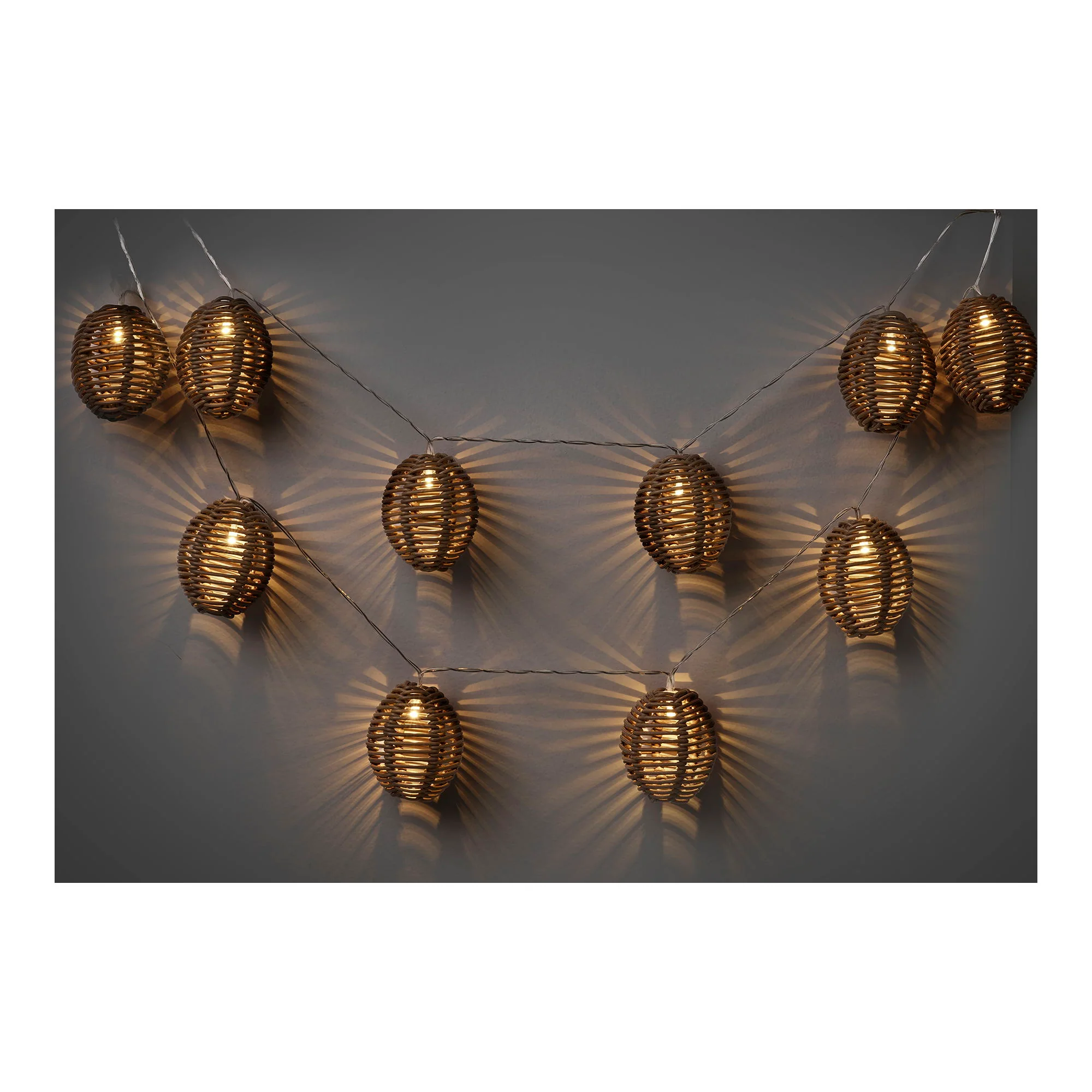 Lampki wiszące Carlisle LED brązowe - Image 9