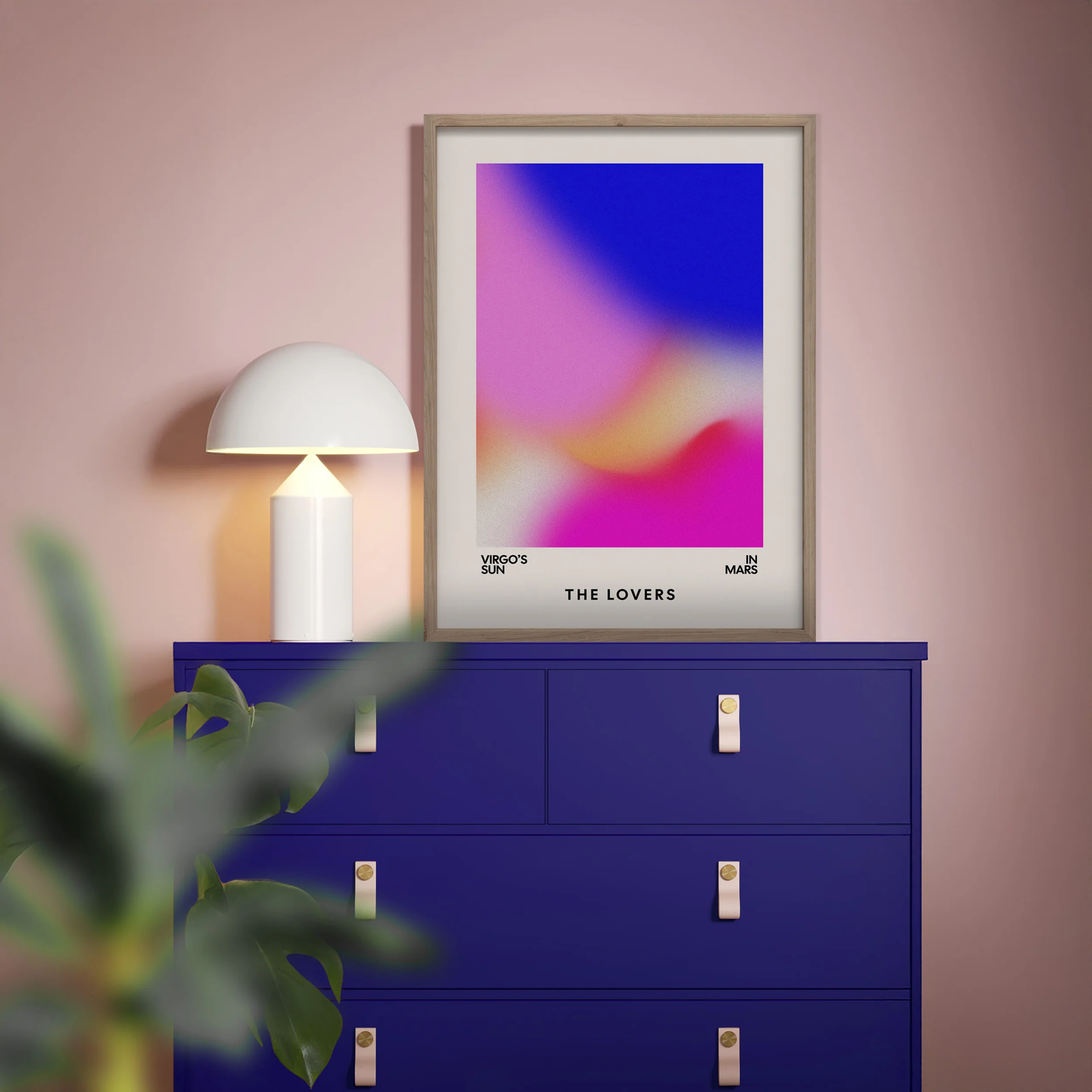 Obraz w ramie Love Flow 70x50 cm - Image 3