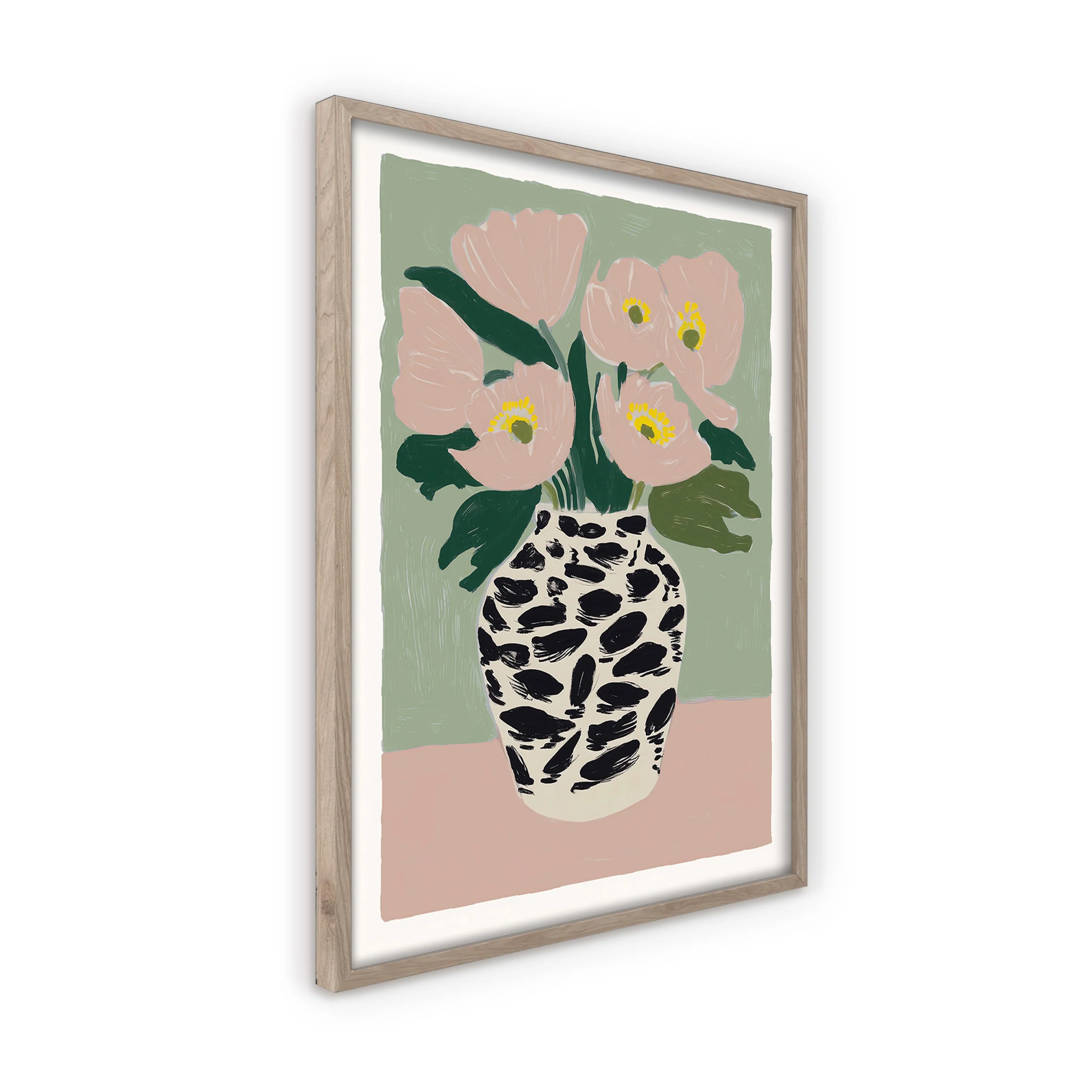 Obraz w ramie Spotted Vase 70x50 cm - Image 2