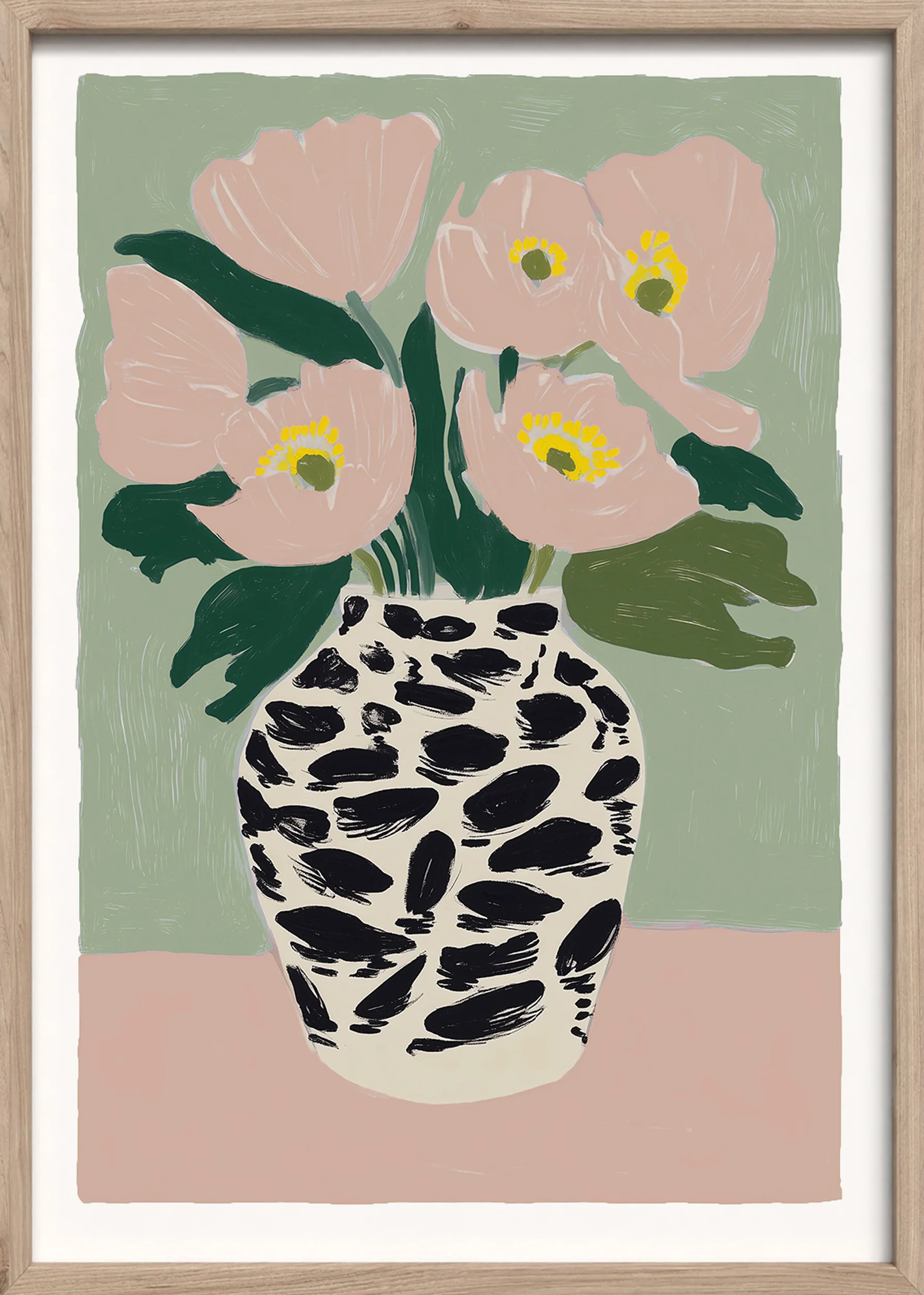 Obraz w ramie Spotted Vase 70x50 cm - Image 3